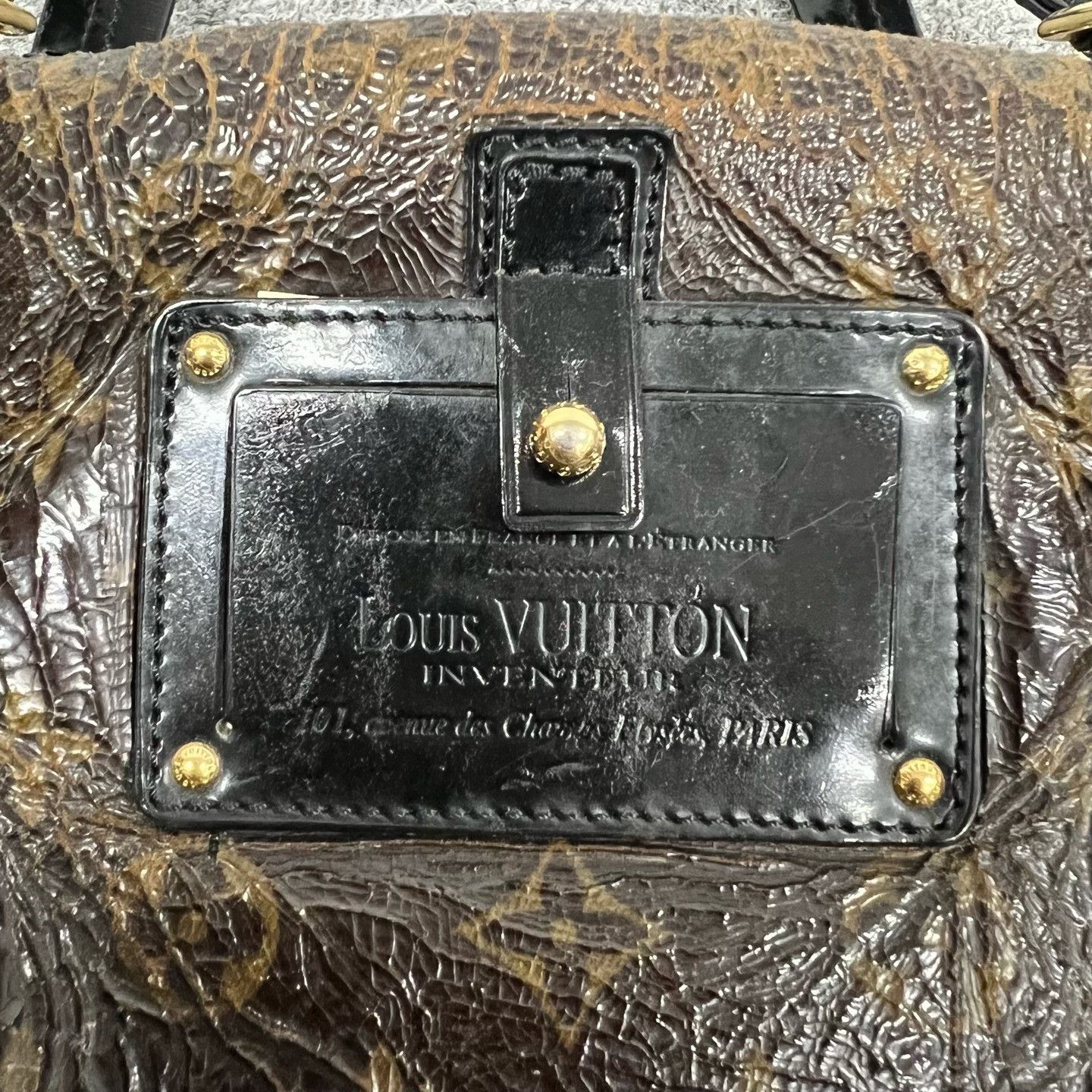 Louis Vuitton Louis Vuitton Lambskin Monogram Patent Tote Size ONE SIZE - 4 Thumbnail