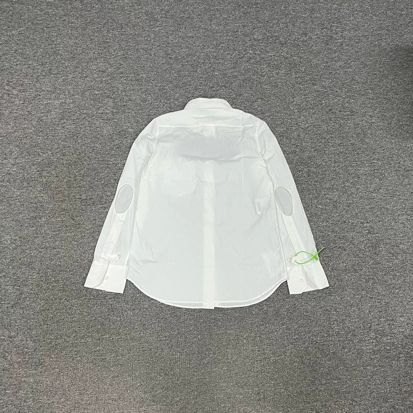 Prada Prada Show Back Cutout White Shirt Size US XXS / EU 40 - 2 Thumbnail