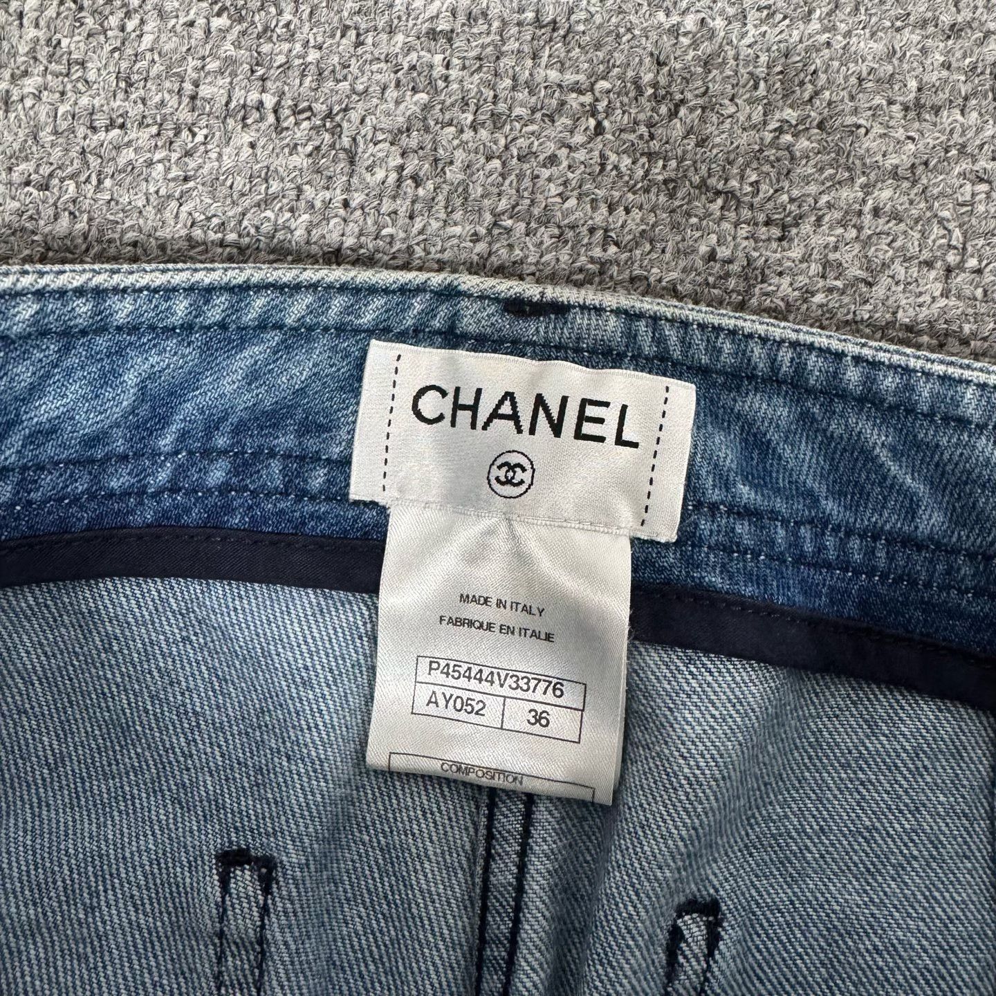 Chanel Chanel Classic Straight Jeans Size 36 Size 36" / US 14 / IT 50 - 6 Thumbnail