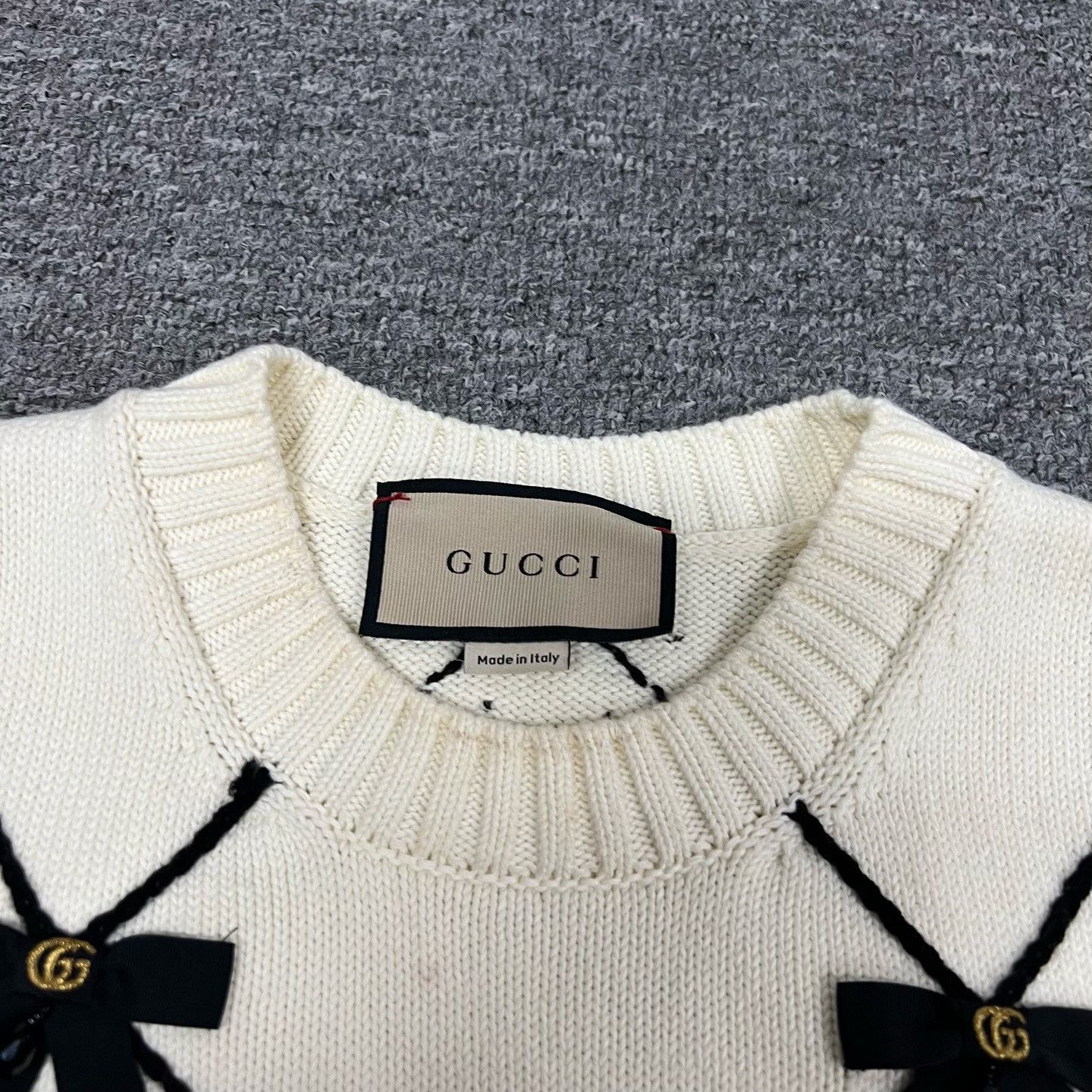 Gucci Gucci Silk Bow Knit Vest M Size M / US 6-8 / IT 42-44 - 5 Thumbnail