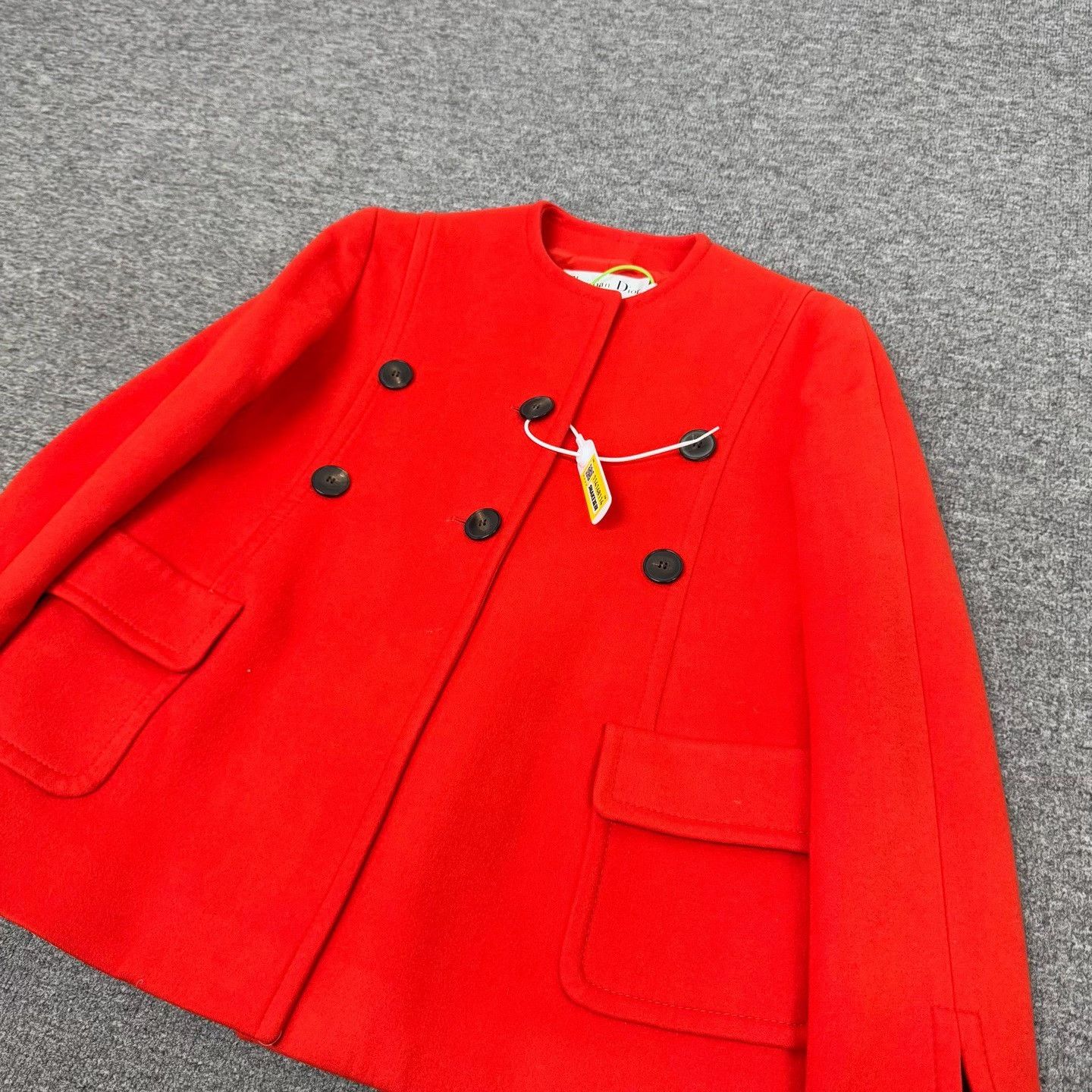 Dior Dior Short Cashmere Coat F36 Size XS / US 0-2 / IT 36-38 - 2 Thumbnail
