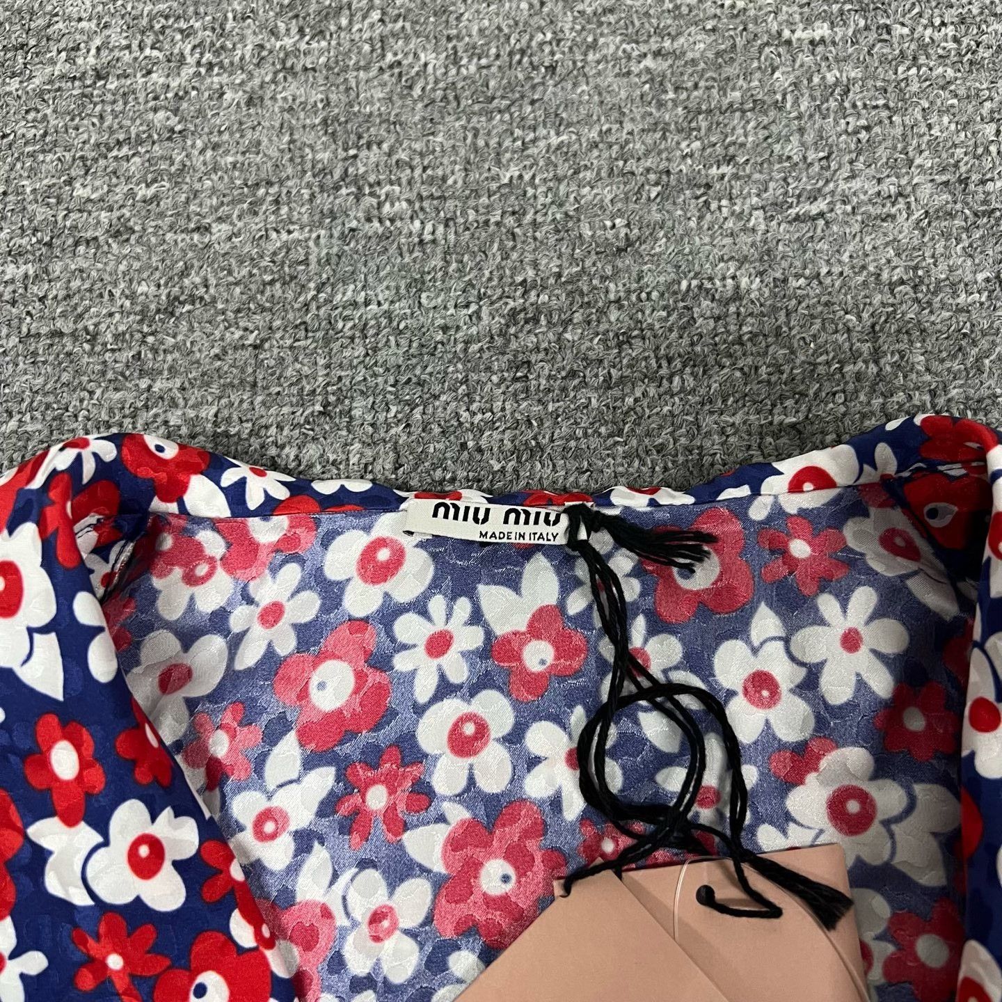 Miu Miu Miumiu Small Floral Puff Sleeve Top Size XS / US 0-2 / IT 36-38 - 4 Thumbnail