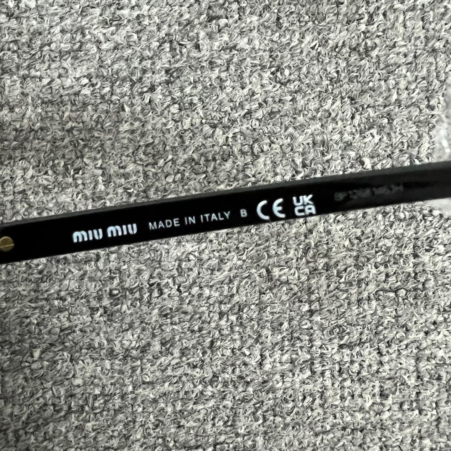 Miu Miu MIU MIU Black Full-Frame Eyeglasses Size ONE SIZE - 8 Thumbnail
