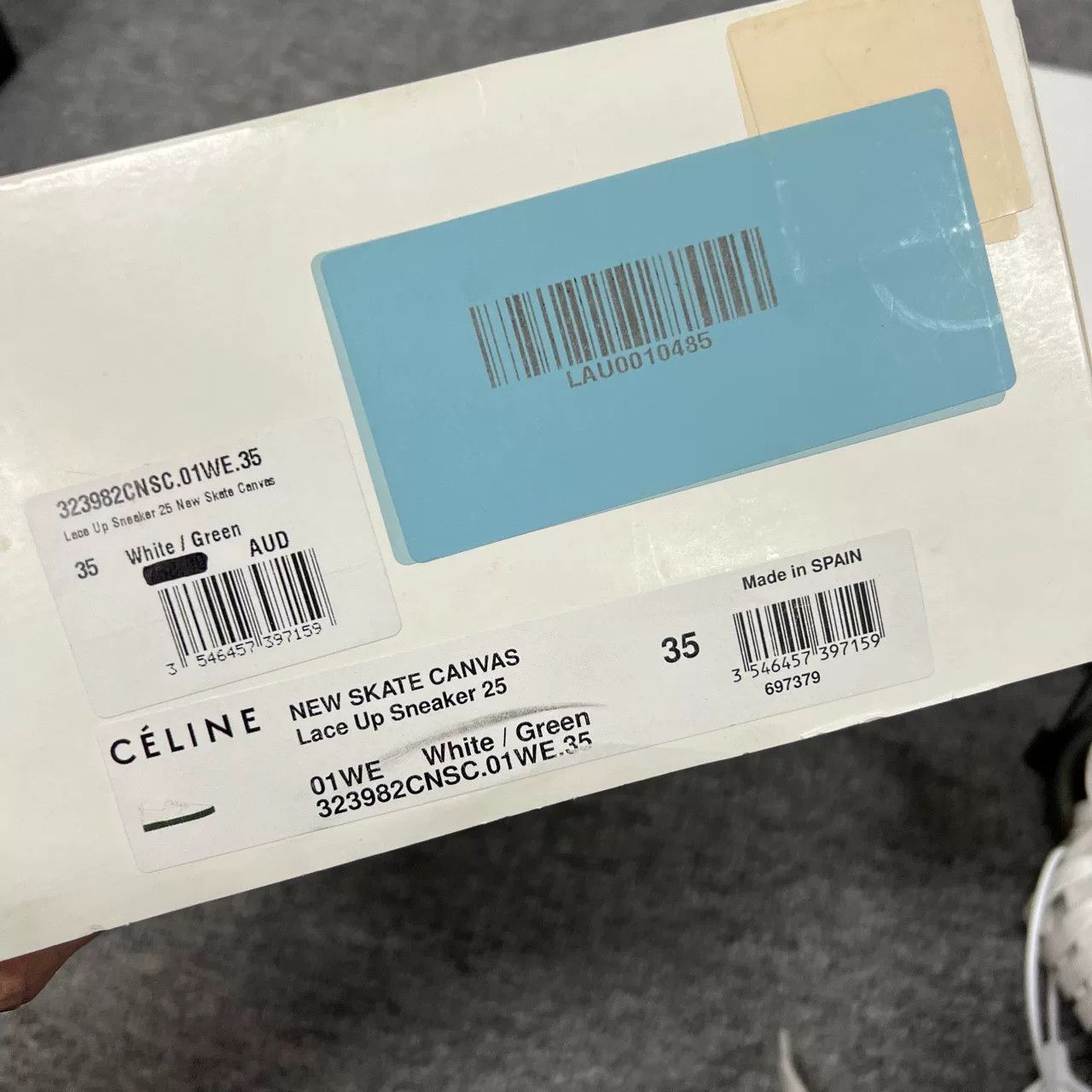 Celine Celine Classic Canvas Sneakers Size US 4 / IT 34 - 5 Thumbnail