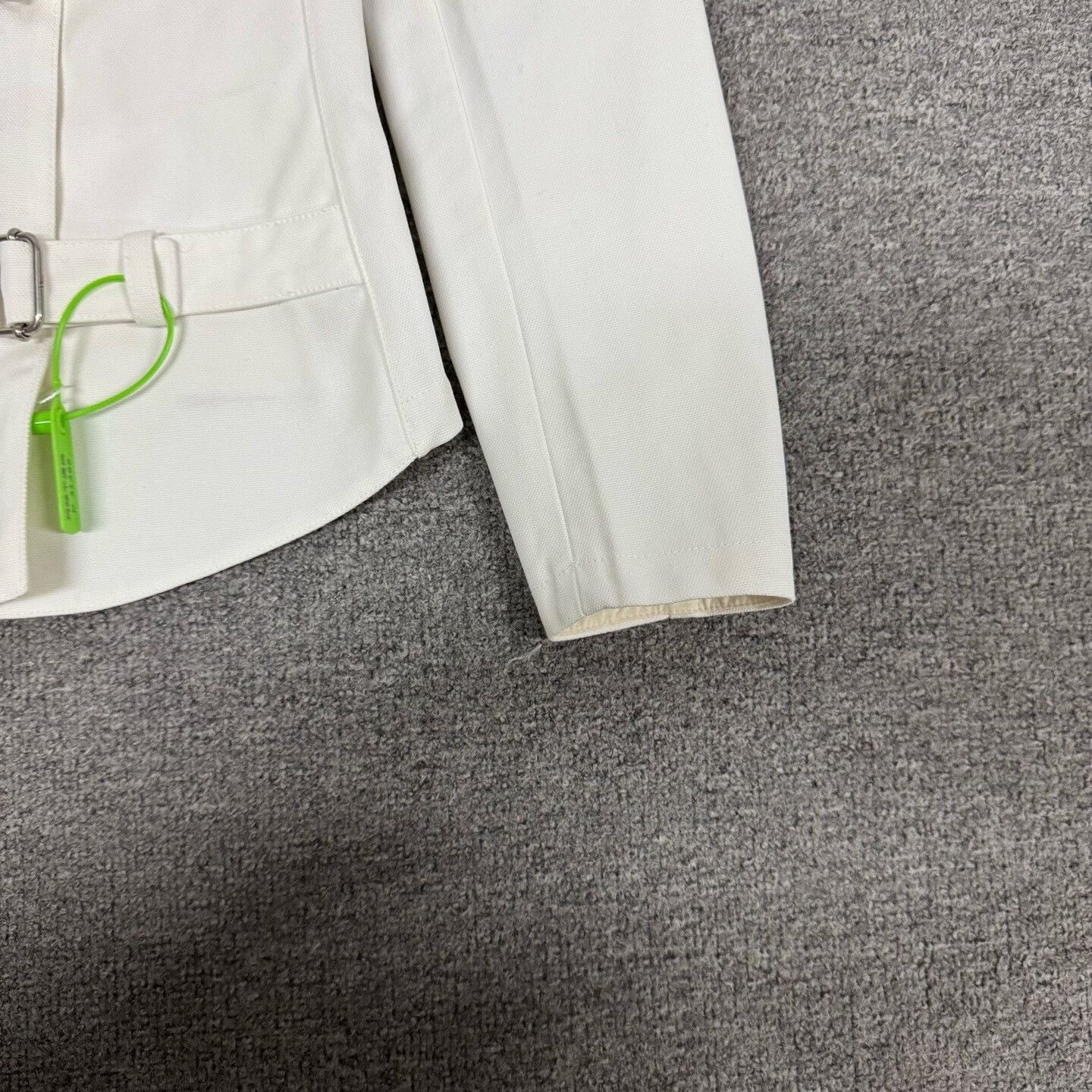 Dior Dior Bee Embroidery White Equestrian Coat Size XXS / US 00 / IT 34 - 5 Thumbnail
