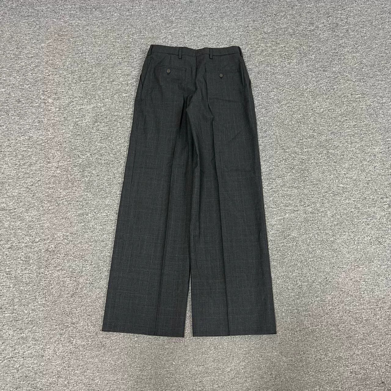 Miu Miu Miu Miu Gray Wide-Leg Pants Size 38 Size 38" / US 16 / IT 52 - 8 Thumbnail