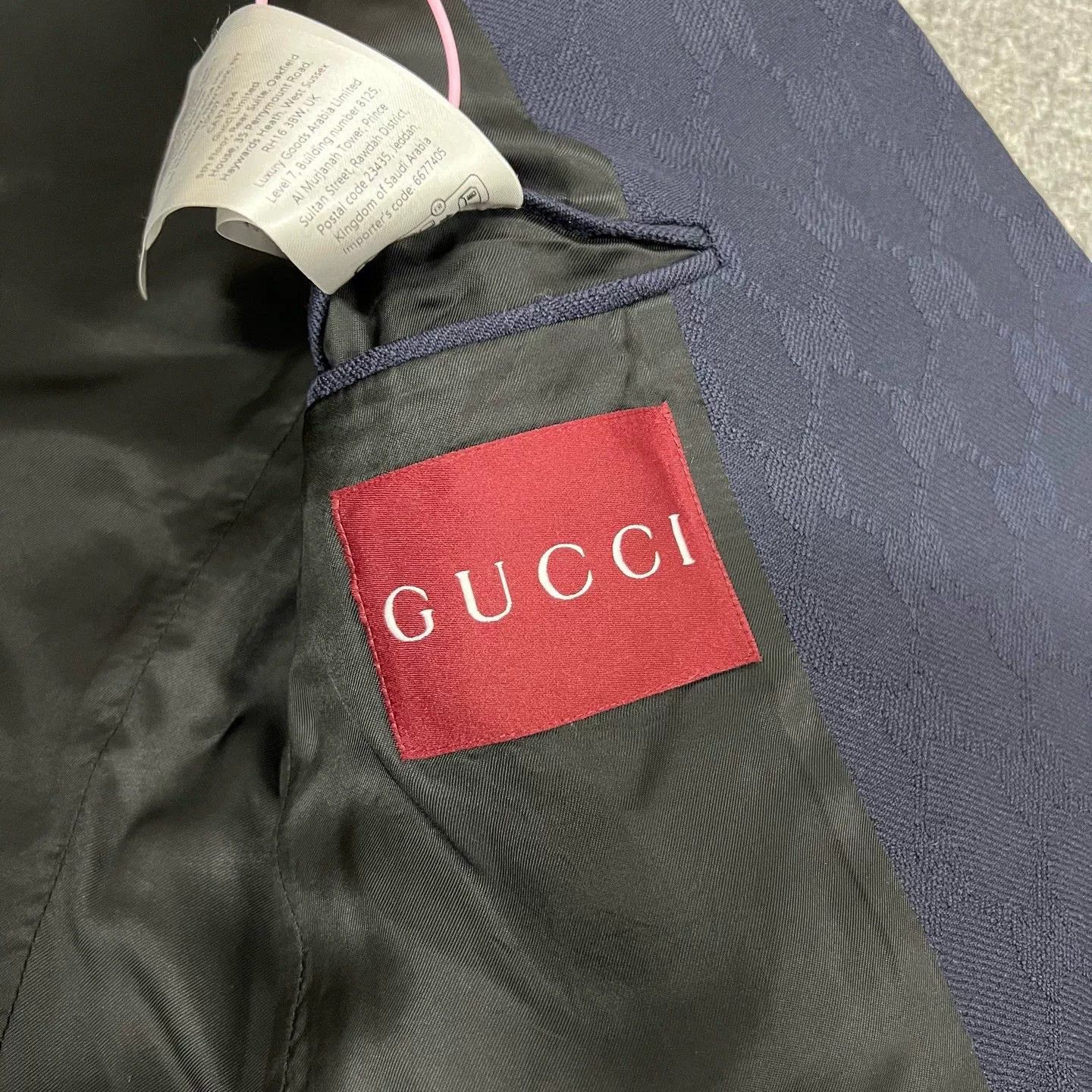 Gucci Gucci GG Monogram Double-Breasted Blazer Size S / US 4 / IT 40 - 5 Thumbnail