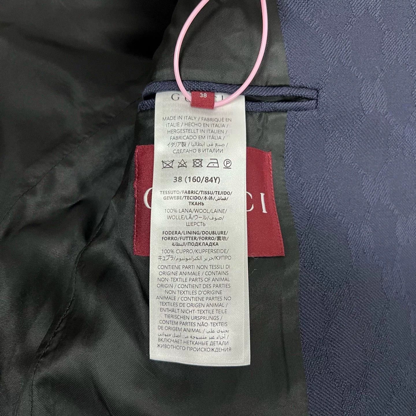 Gucci Gucci GG Monogram Double-Breasted Blazer Size S / US 4 / IT 40 - 6 Thumbnail