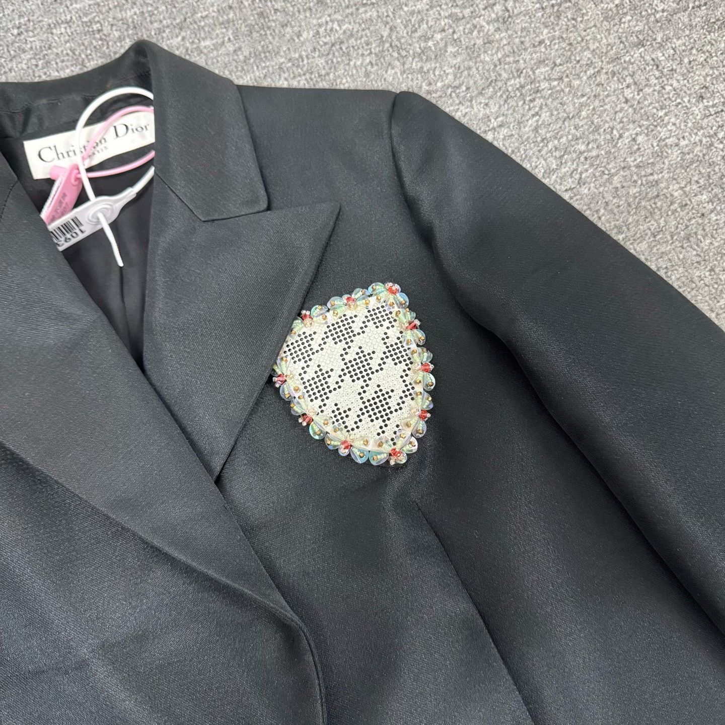 Dior Dior Haute Couture Shield Badge Blazer Coat Size XS / US 0-2 / IT 36-38 - 5 Thumbnail