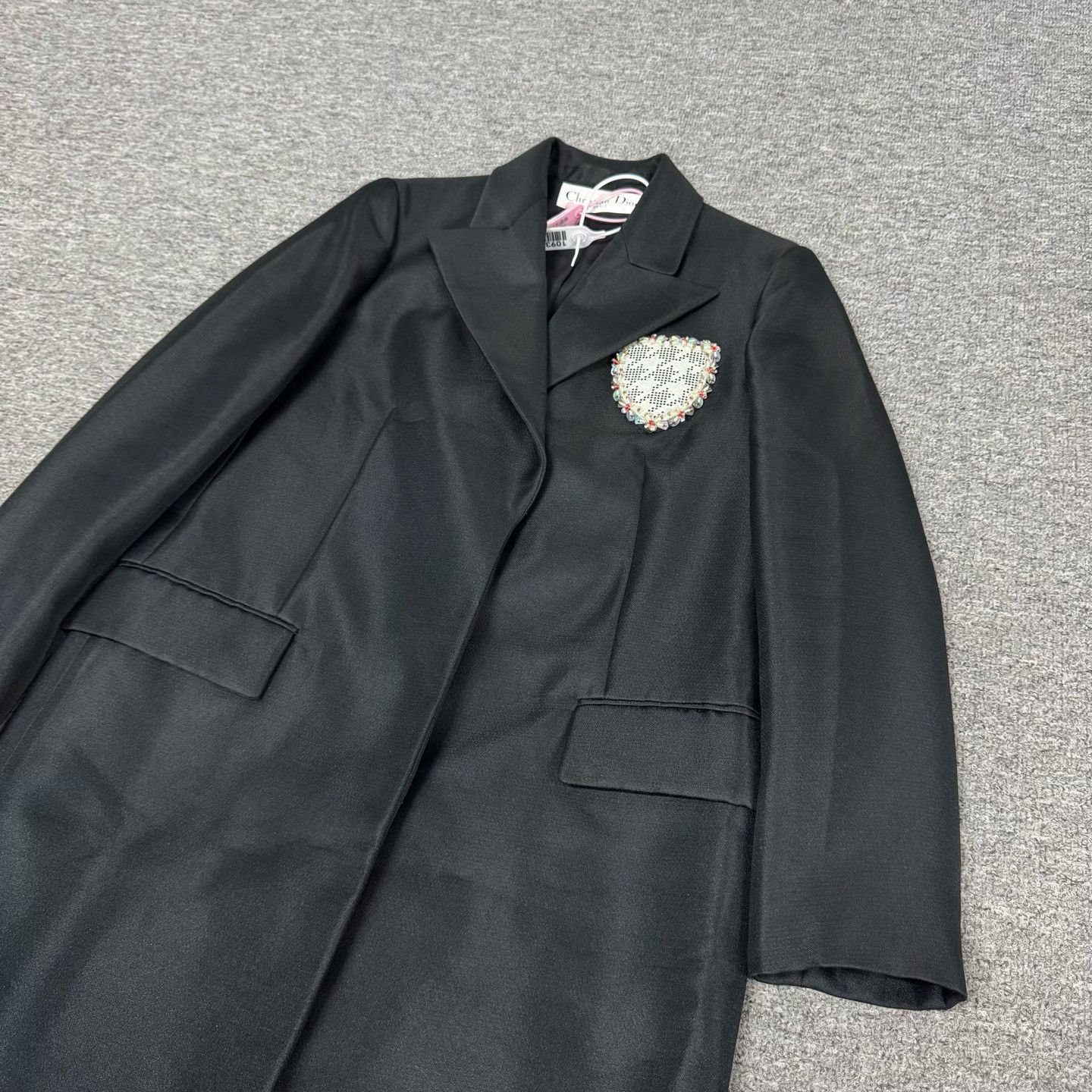 Dior Dior Haute Couture Shield Badge Blazer Coat Size XS / US 0-2 / IT 36-38 - 2 Thumbnail