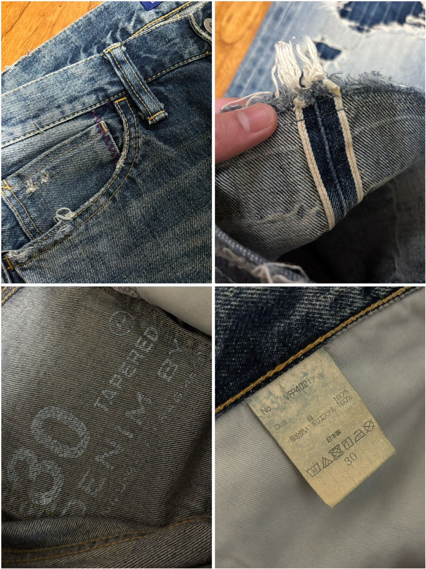 Fragment Design Vanquish & Fragment Denim Jeans Size US 30 / EU 46 - 8 Thumbnail