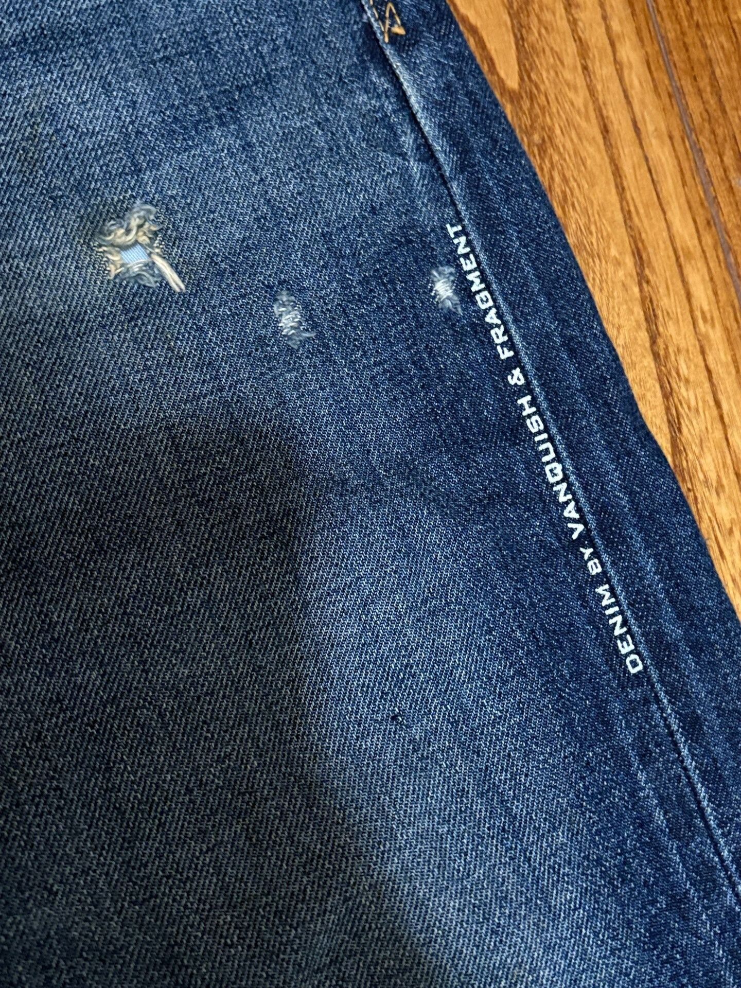 Fragment Design Denim by Vanquish & Fragment Lightning 9-Point Jeans Size US 30 / EU 46 - 4 Thumbnail