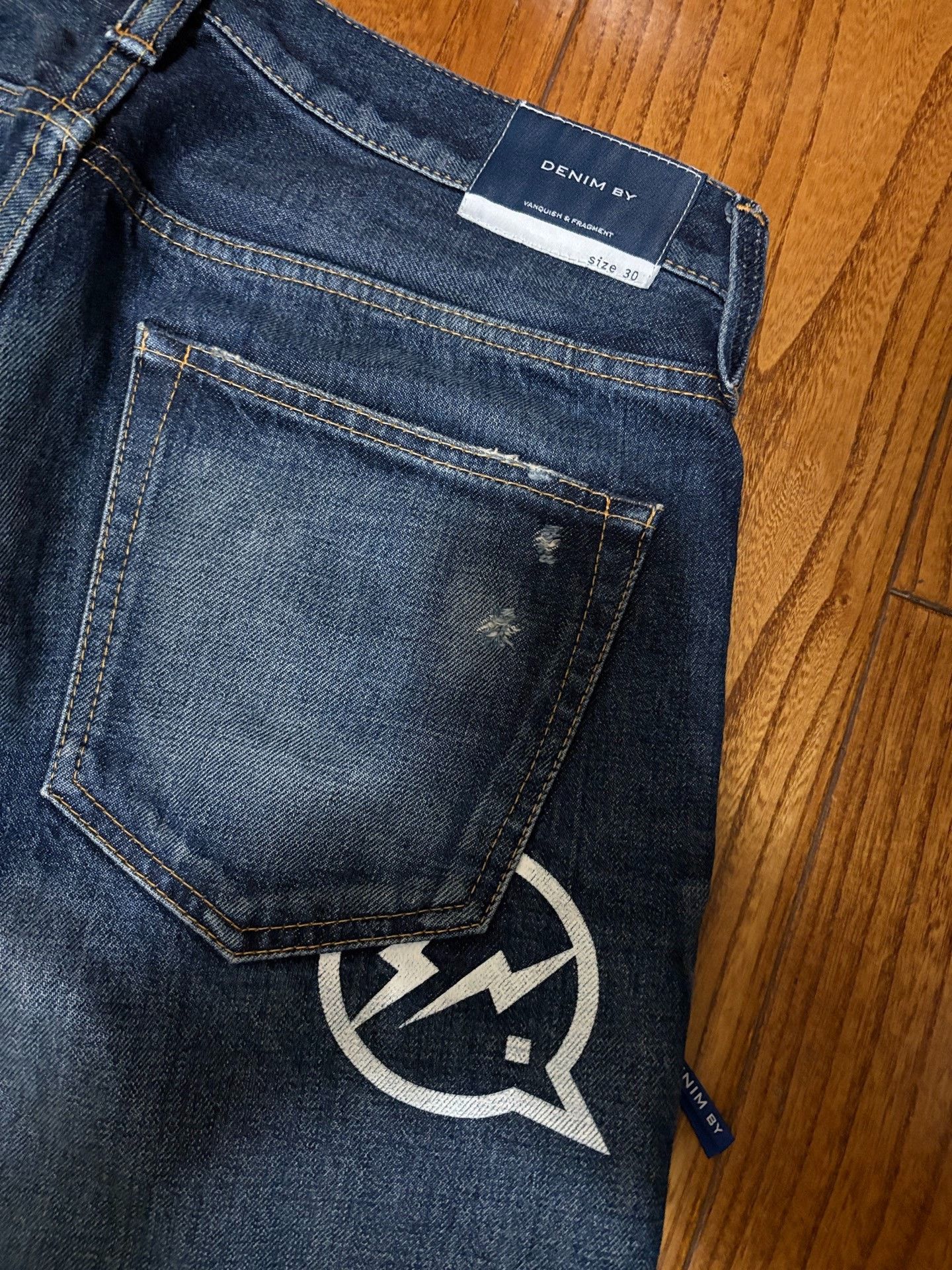 Fragment Design Denim by Vanquish & Fragment Lightning 9-Point Jeans Size US 30 / EU 46 - 6 Thumbnail