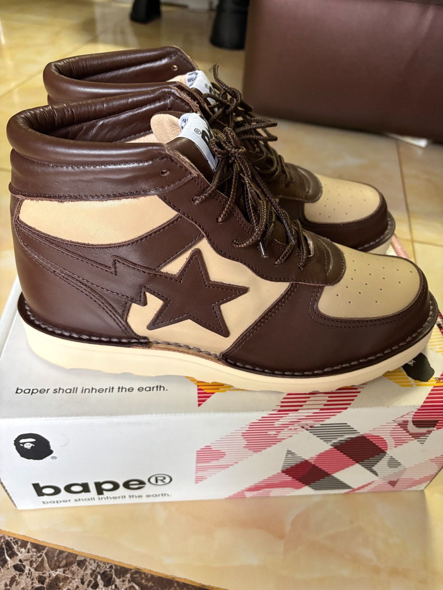 Bape BAPE STA OG High-Top Sneakers Size US 9 / EU 42 - 4 Thumbnail