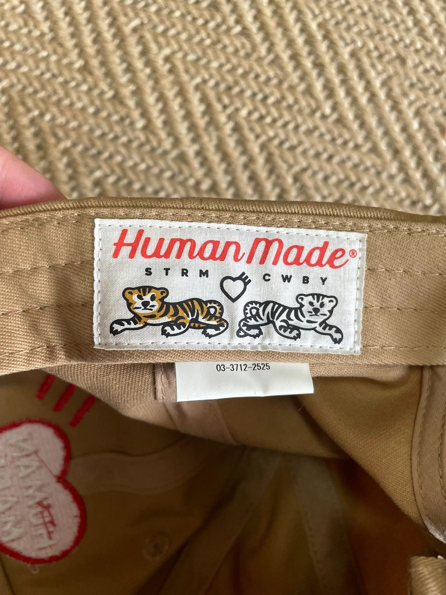 Human Made Human Made 6Panel Cap Red Heart Logo Size ONE SIZE - 8 Thumbnail