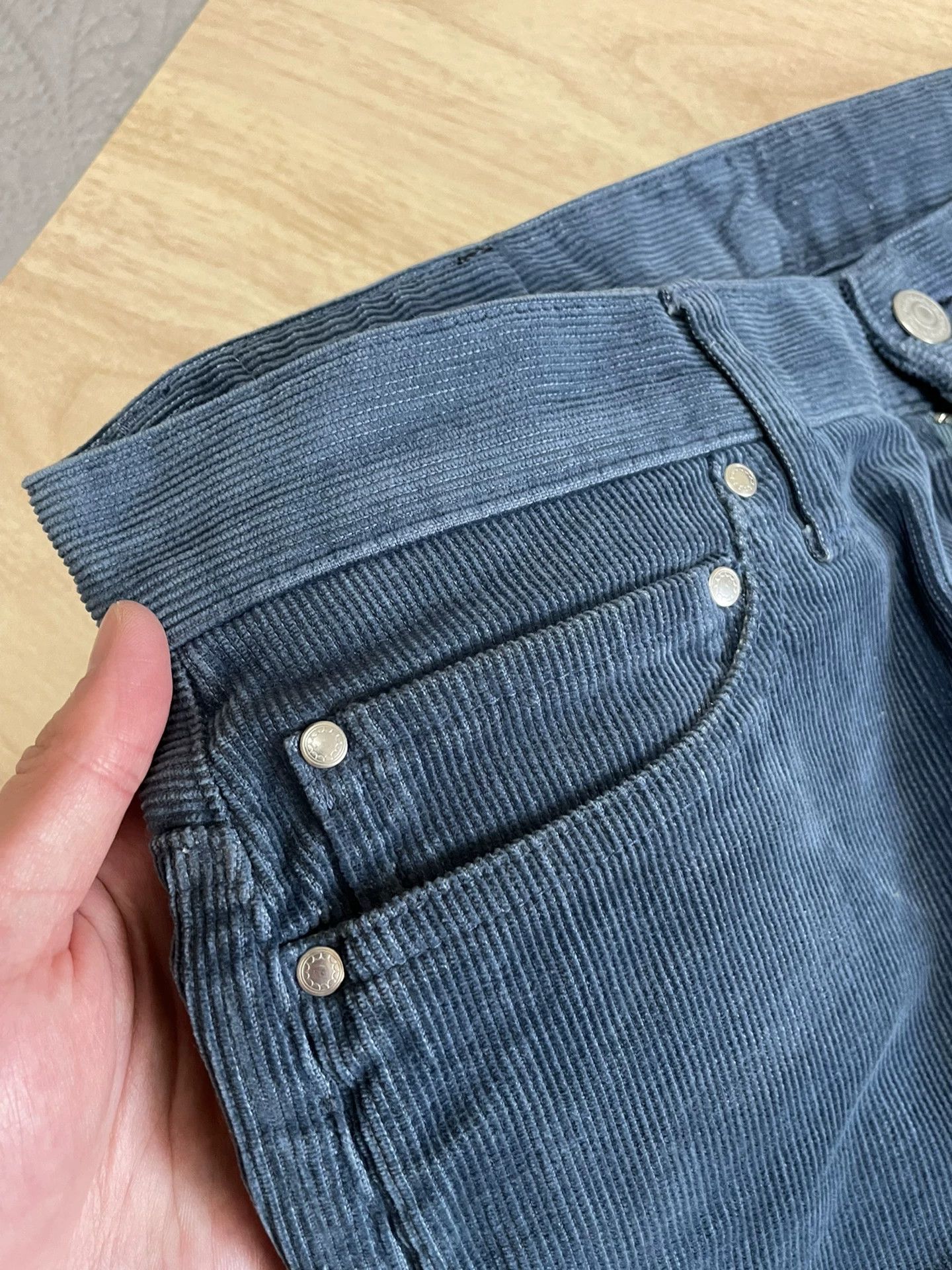 Original Fake OriginalFake 3M Back Pocket Corduroy Pants Size US 26 / EU 42 - 6 Thumbnail