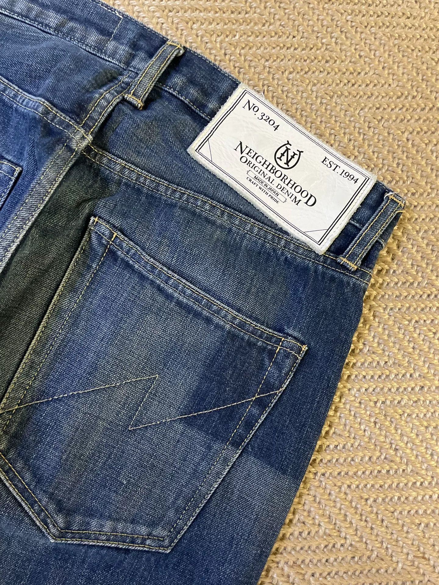 Neighborhood NEIGHBORHOOD Distressed Washed Jeans Size US 30 / EU 46 - 3 Thumbnail