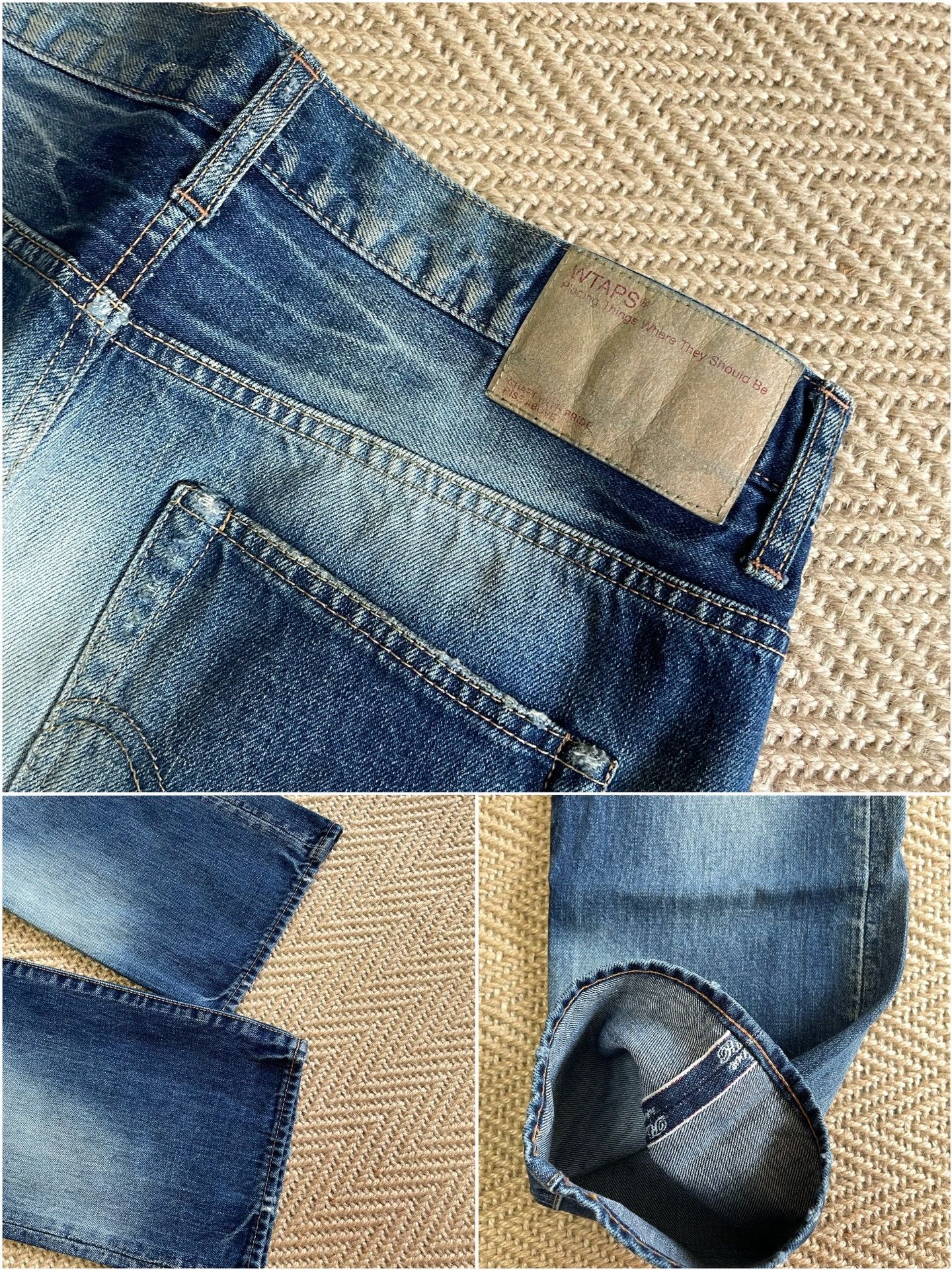 Wtaps WTAPS Blues Skinny Distressed Jeans Size US 26 / EU 42 - 6 Thumbnail