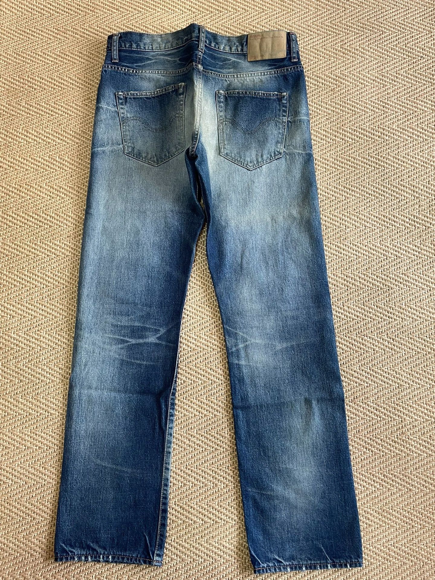 Wtaps WTAPS Blues Skinny Distressed Jeans Size US 26 / EU 42 - 2 Thumbnail