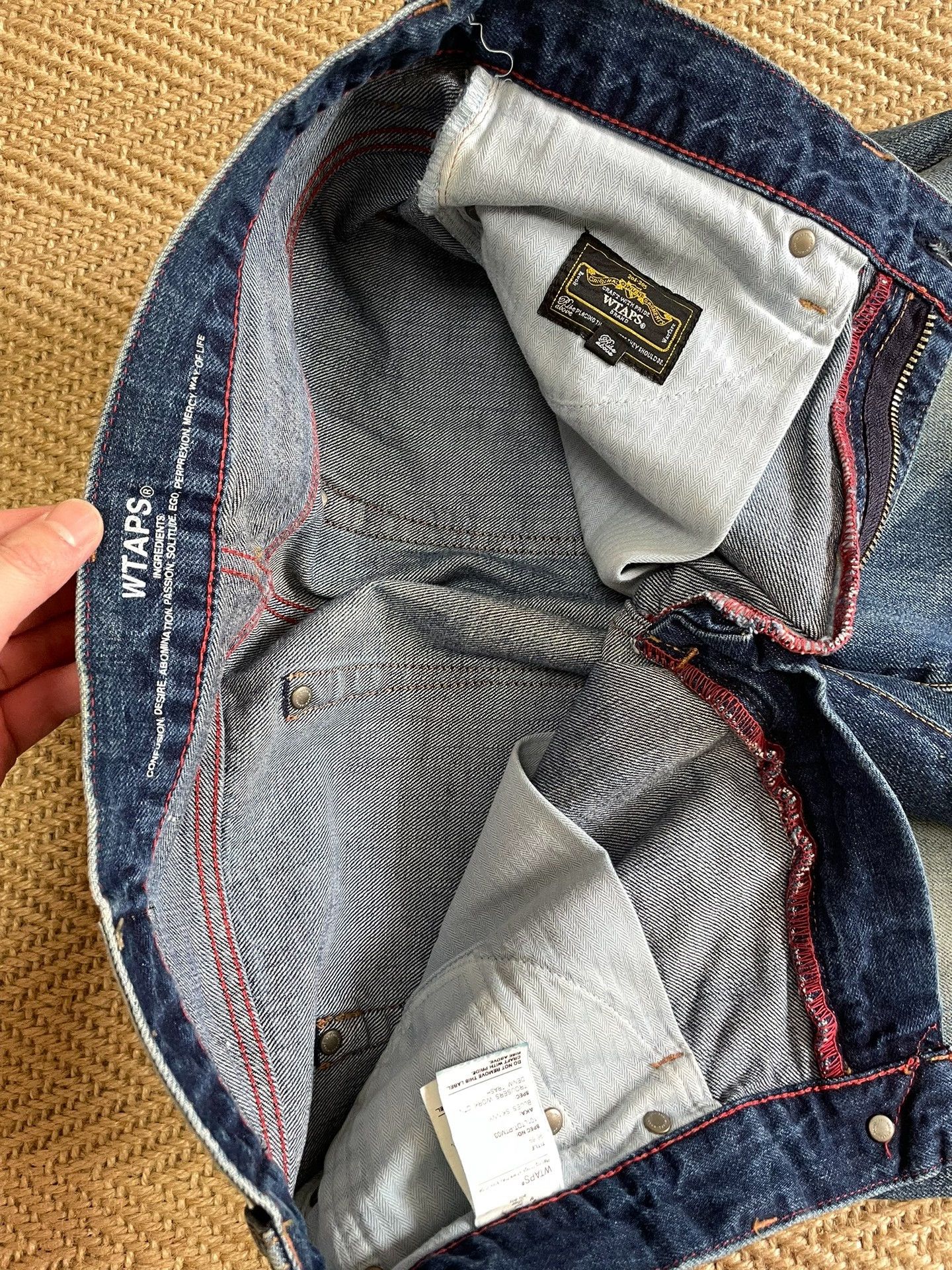Wtaps WTAPS Blues Skinny Distressed Jeans Size US 26 / EU 42 - 8 Thumbnail