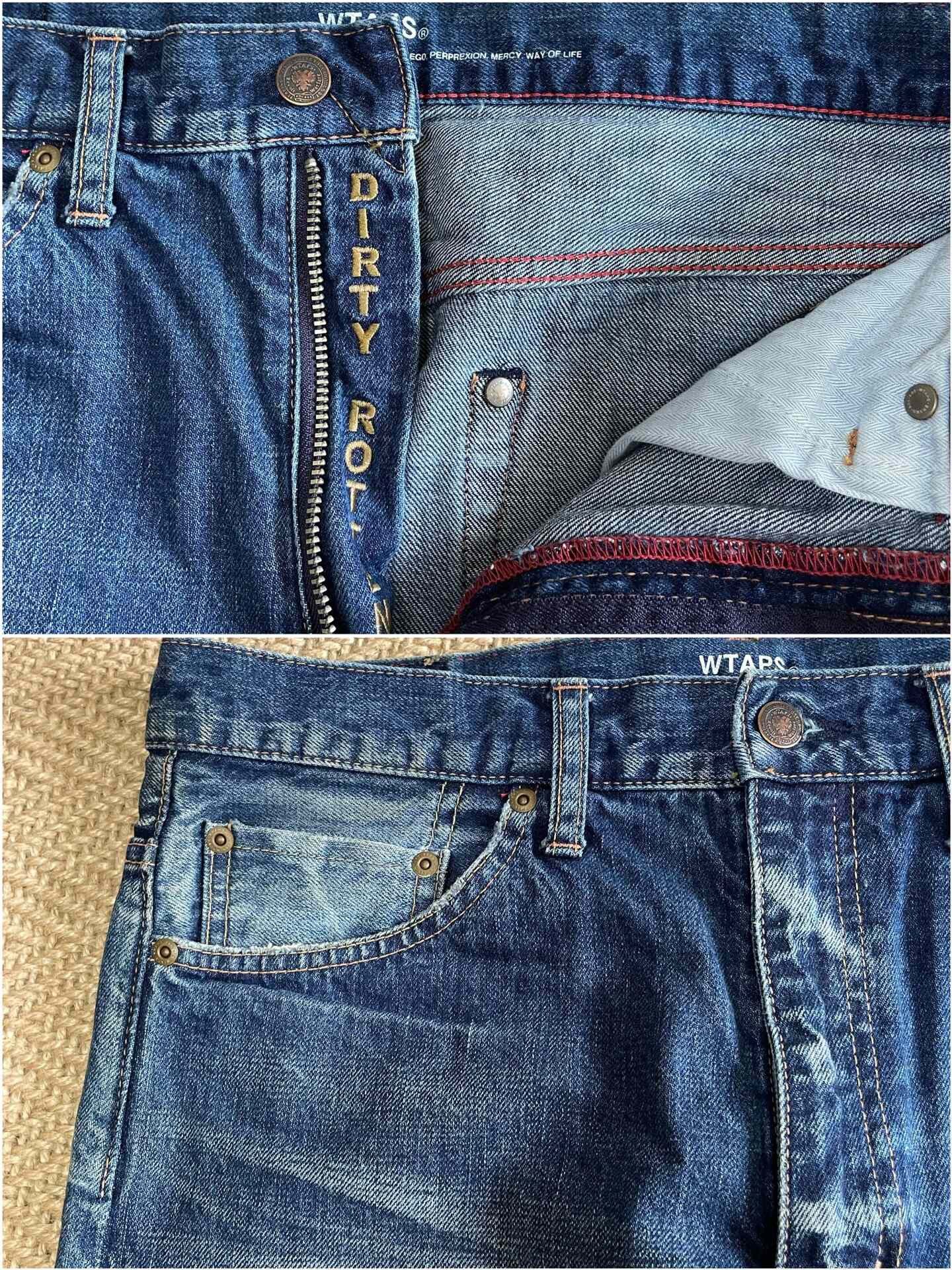Wtaps WTAPS Blues Skinny Distressed Jeans Size US 26 / EU 42 - 5 Thumbnail