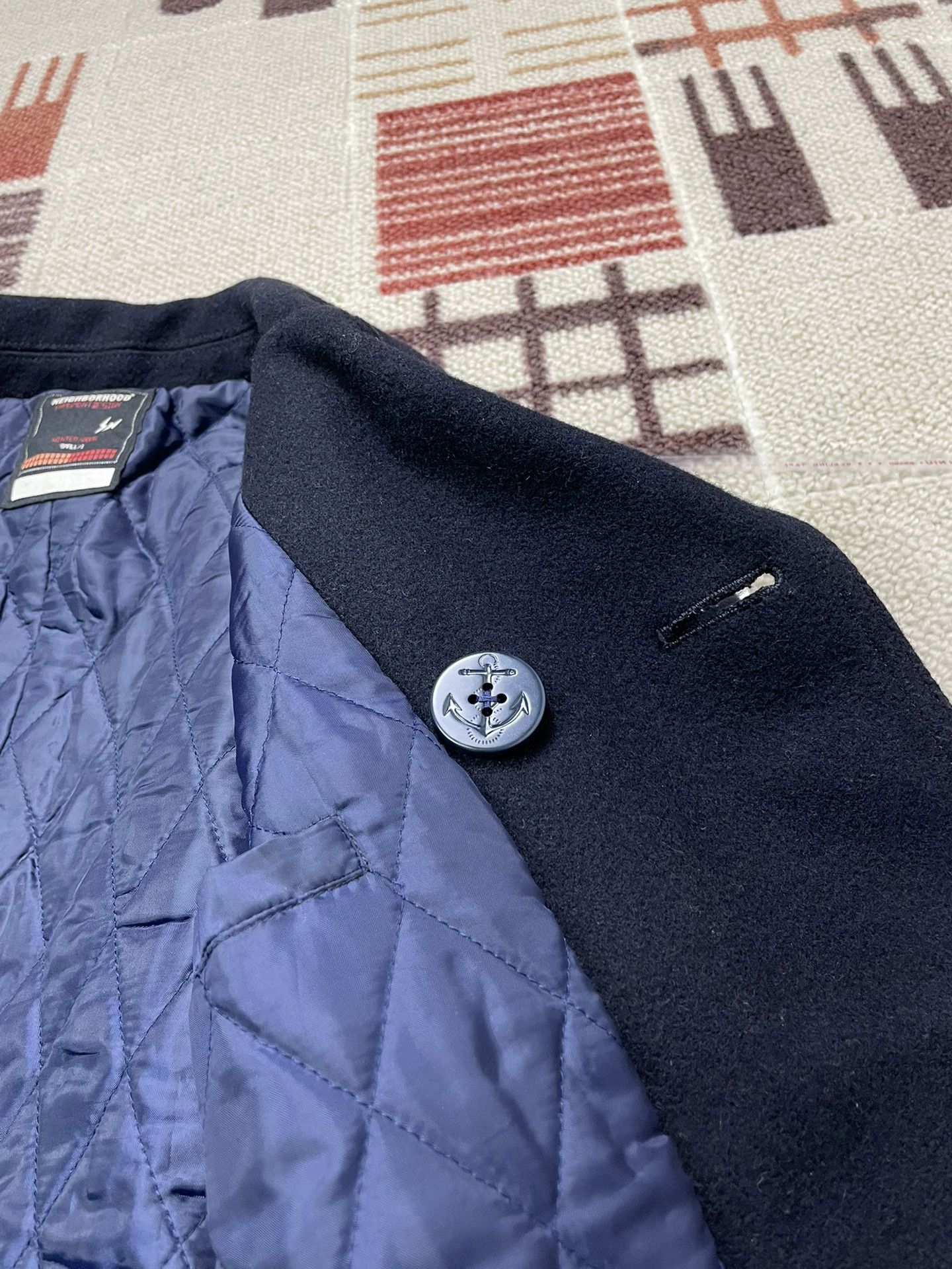 Fragment Design NEIGHBORHOOD FRAGMENT FSF Collaborative Wool Coat Size US S / EU 44-46 / 1 - 7 Thumbnail