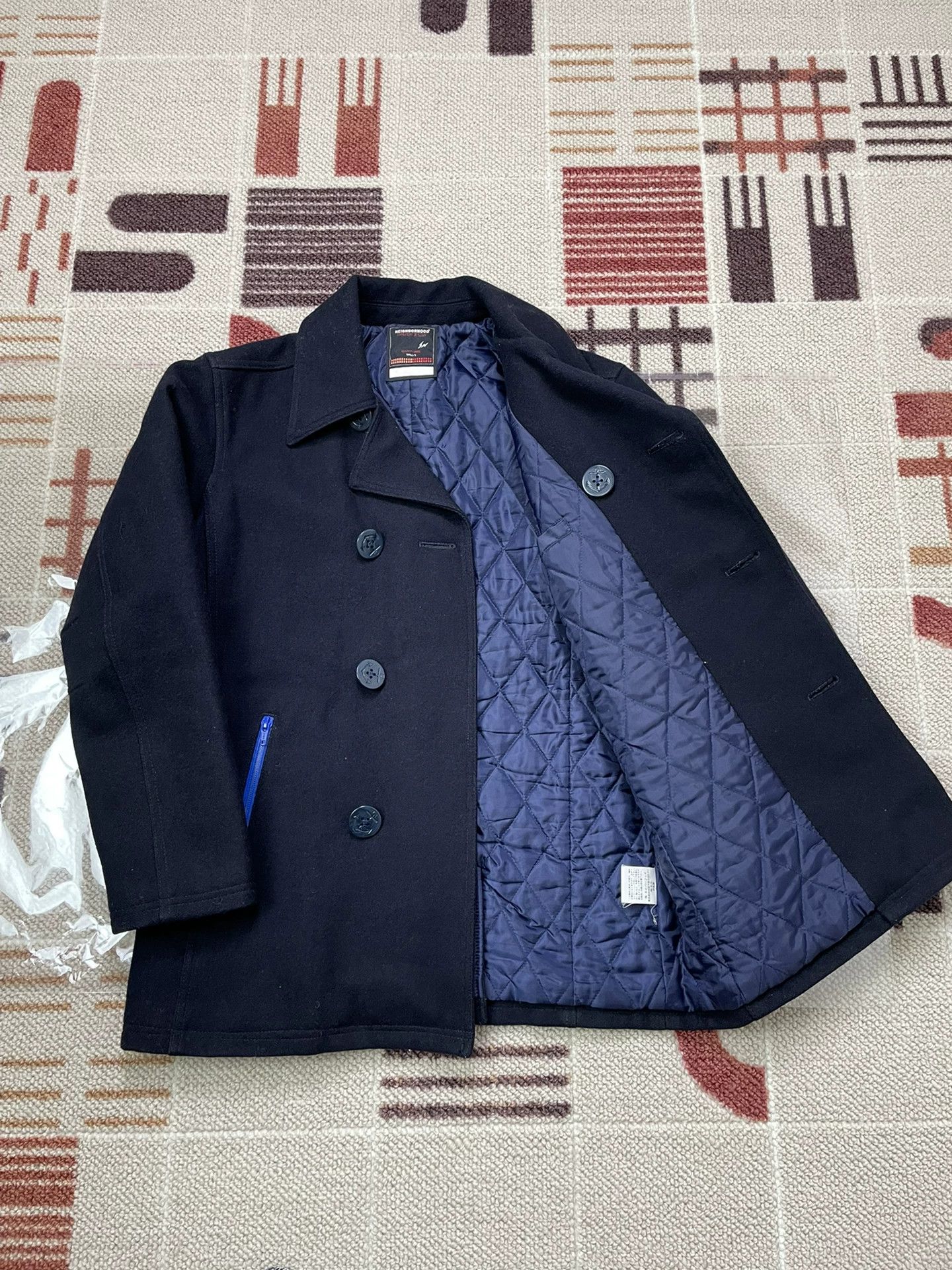Fragment Design NEIGHBORHOOD FRAGMENT FSF Collaborative Wool Coat Size US S / EU 44-46 / 1 - 3 Thumbnail