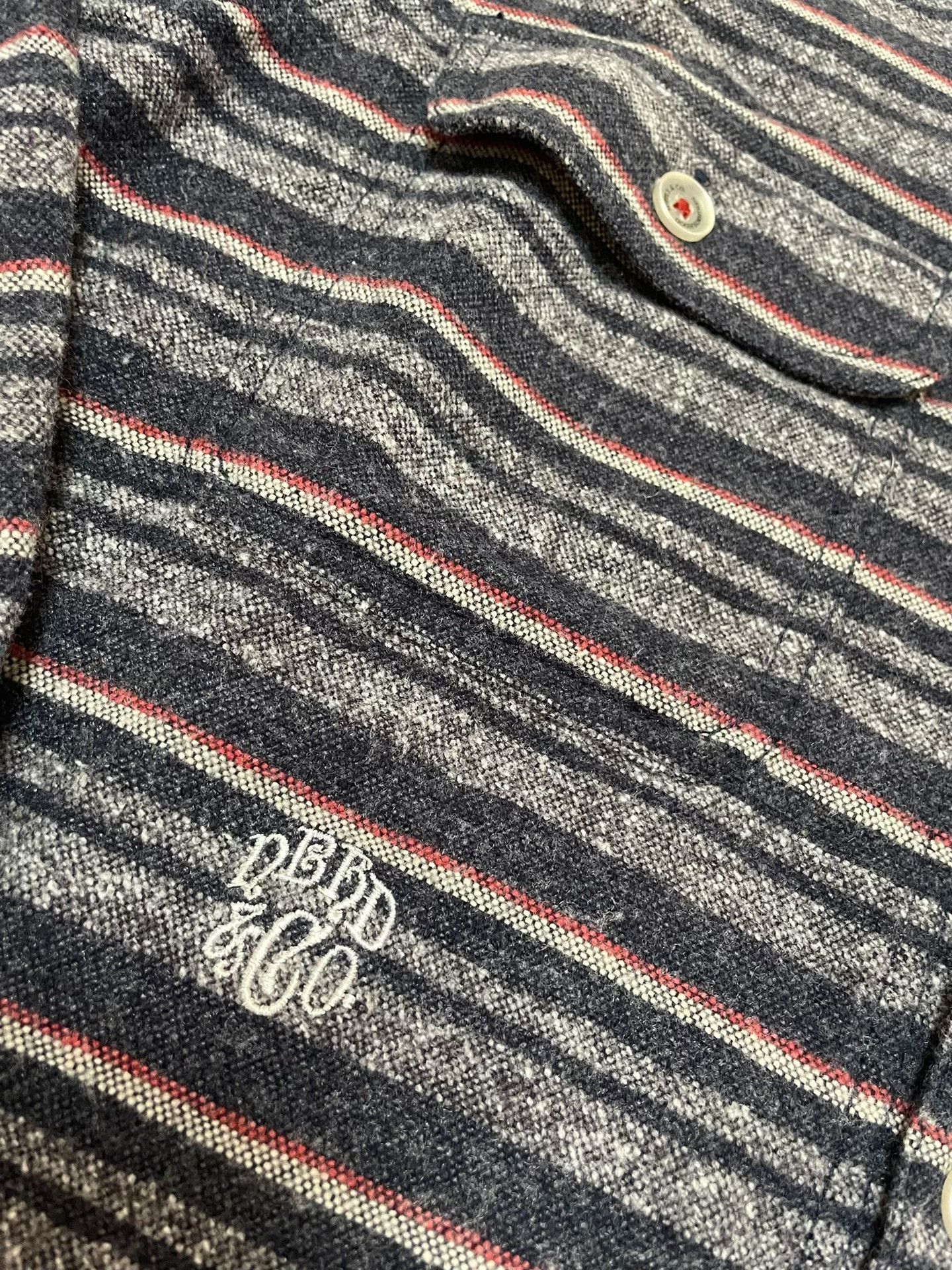 Neighborhood NEIGHBORHOOD MCKAY Striped Long Sleeve Shirt Size US S / EU 44-46 / 1 - 4 Thumbnail