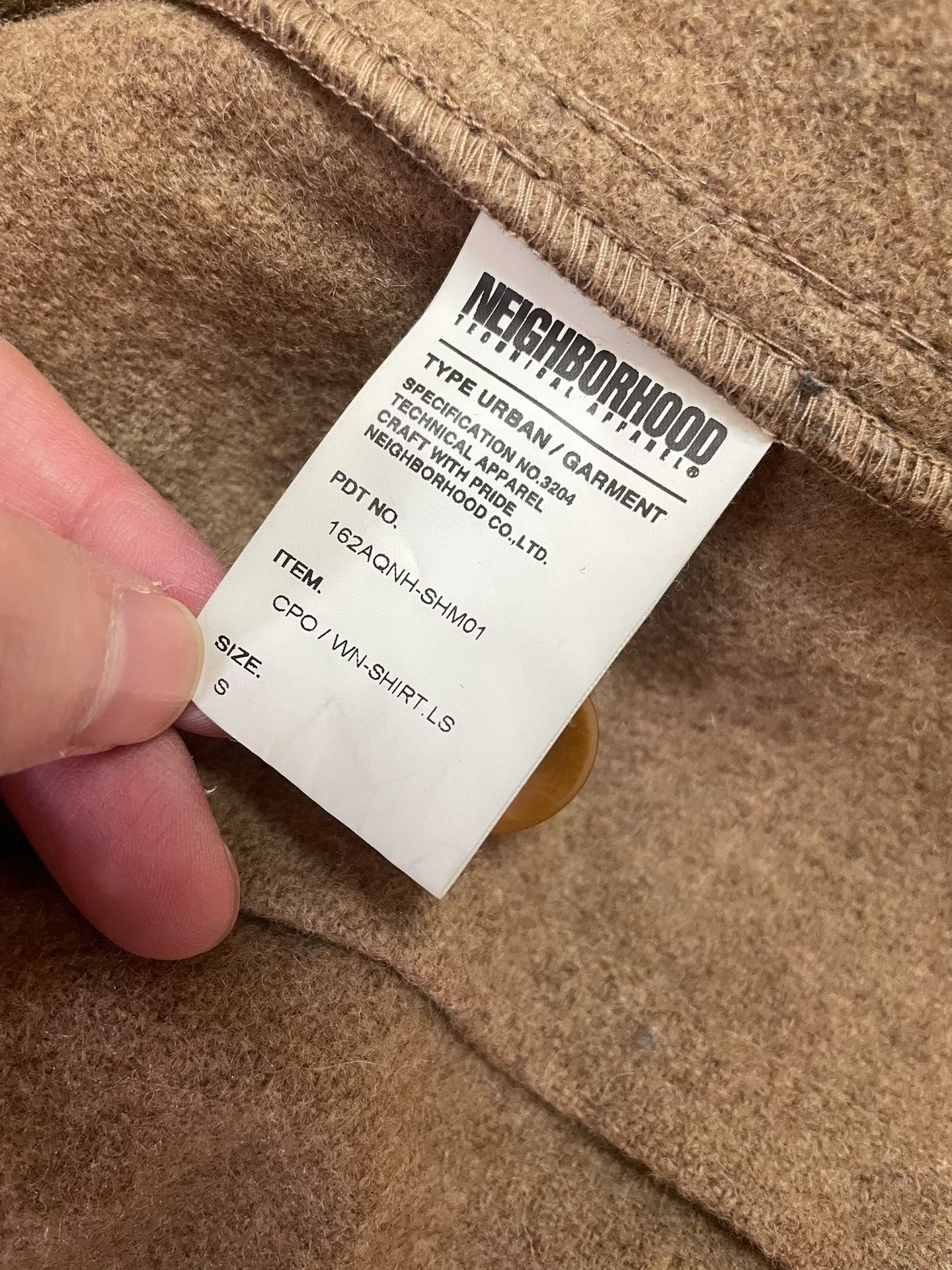 Neighborhood NEIGHBORHOOD CPO Two-Pocket Wool Jacket Size US S / EU 44-46 / 1 - 8 Thumbnail