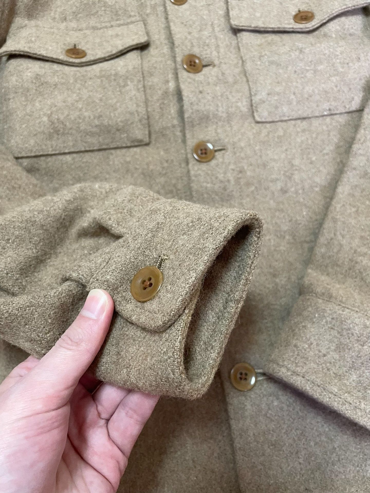 Neighborhood NEIGHBORHOOD CPO Two-Pocket Wool Jacket Size US S / EU 44-46 / 1 - 6 Thumbnail