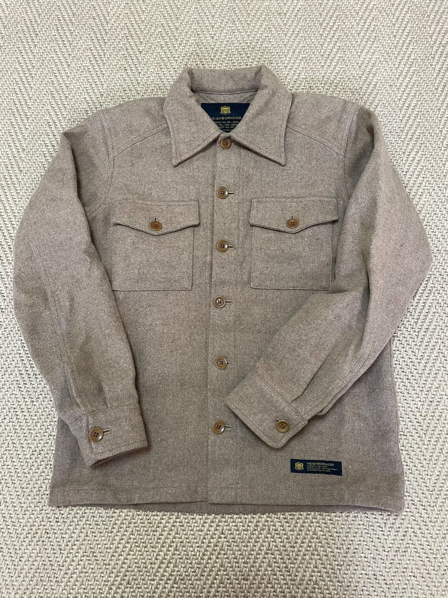 Neighborhood NEIGHBORHOOD CPO Two-Pocket Wool Jacket Size US S / EU 44-46 / 1 - 4 Thumbnail