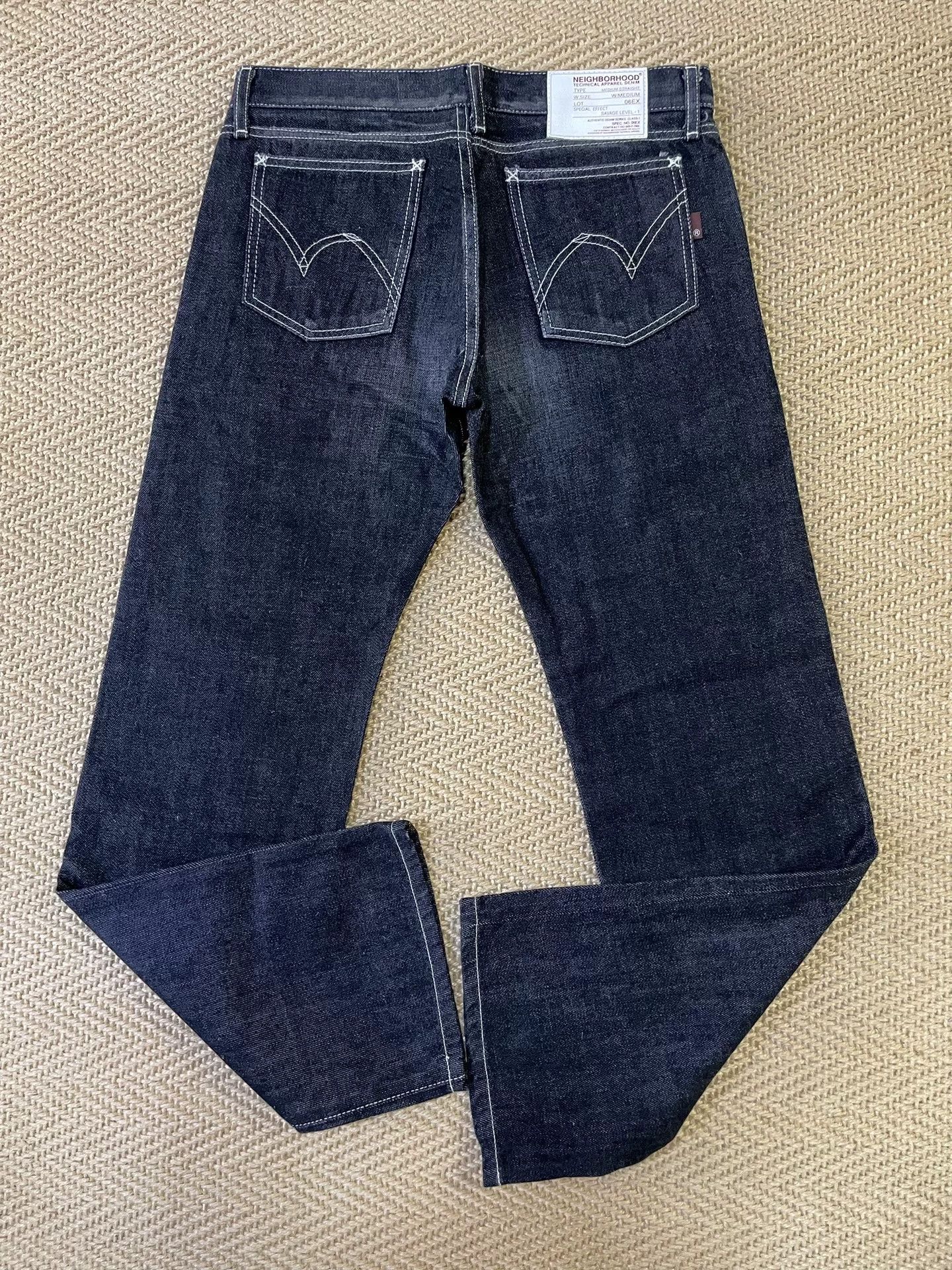 Neighborhood NEIGHBORHOOD 06EX Black Washed Jeans Size US 27 - 2 Thumbnail