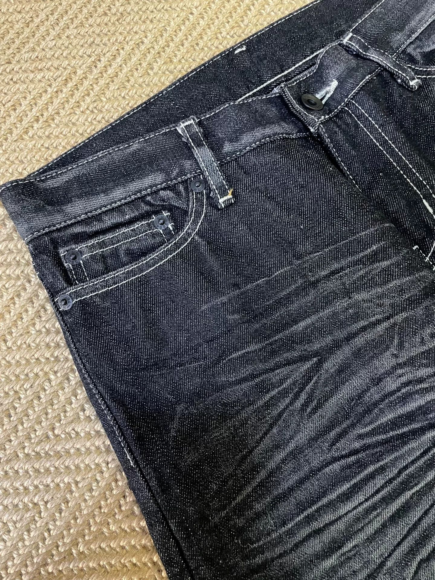 Neighborhood NEIGHBORHOOD 06EX Black Washed Jeans Size US 27 - 4 Thumbnail