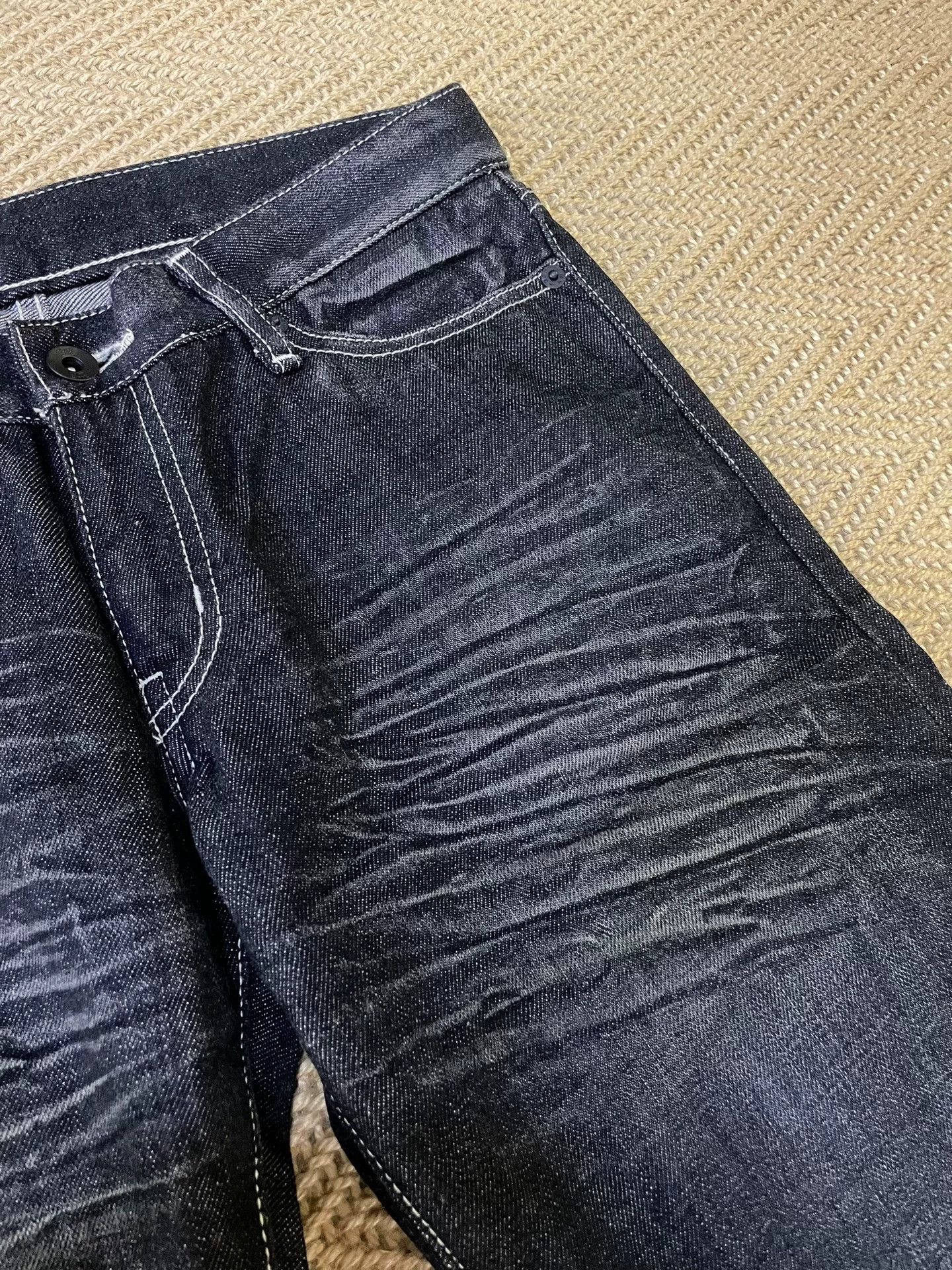Neighborhood NEIGHBORHOOD 06EX Black Washed Jeans Size US 27 - 5 Thumbnail
