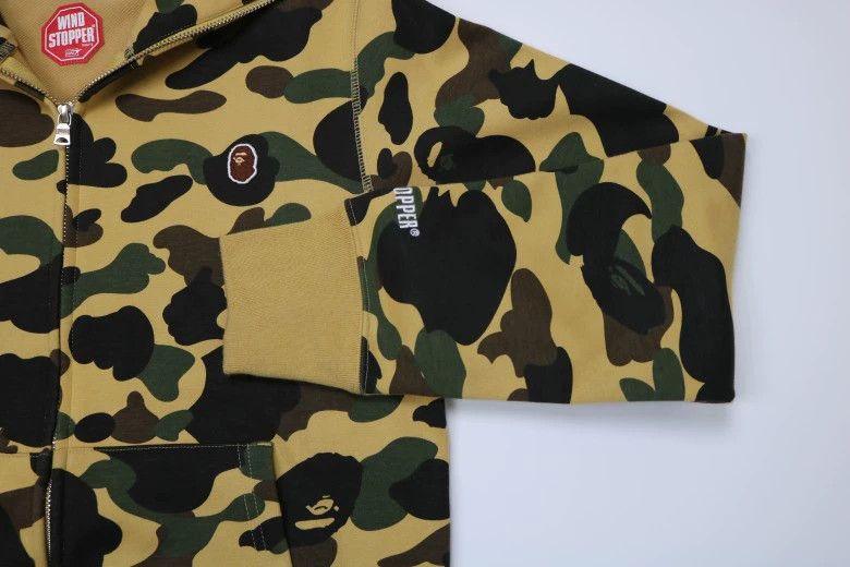 Bape BAPE WINDSTOPPER Camo Windproof Hoodie Size US S / EU 44-46 / 1 - 4 Thumbnail
