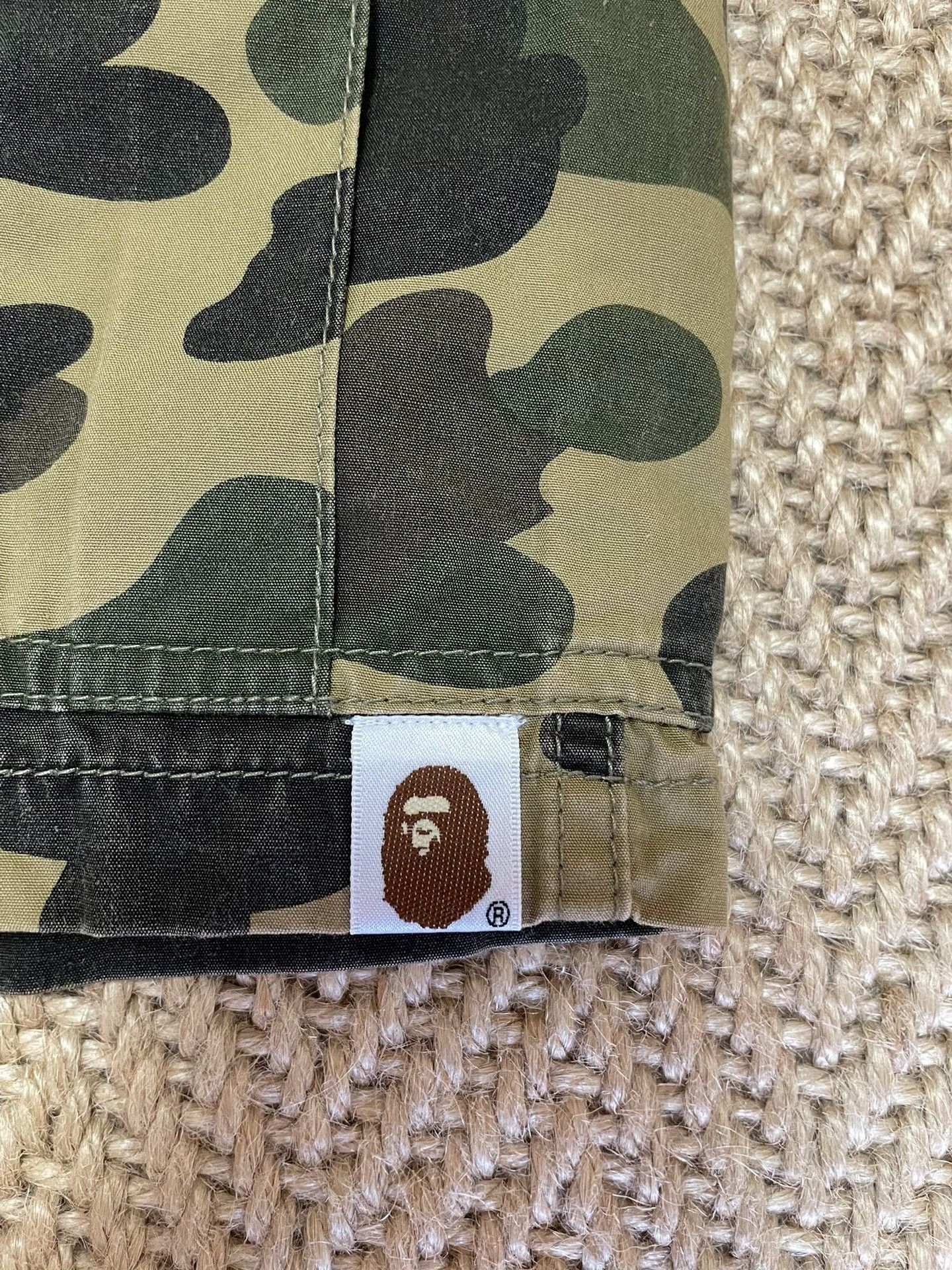 Bape BAPE 1ST CAMO Washed Cargo Shorts Size US 26 / EU 42 - 5 Thumbnail