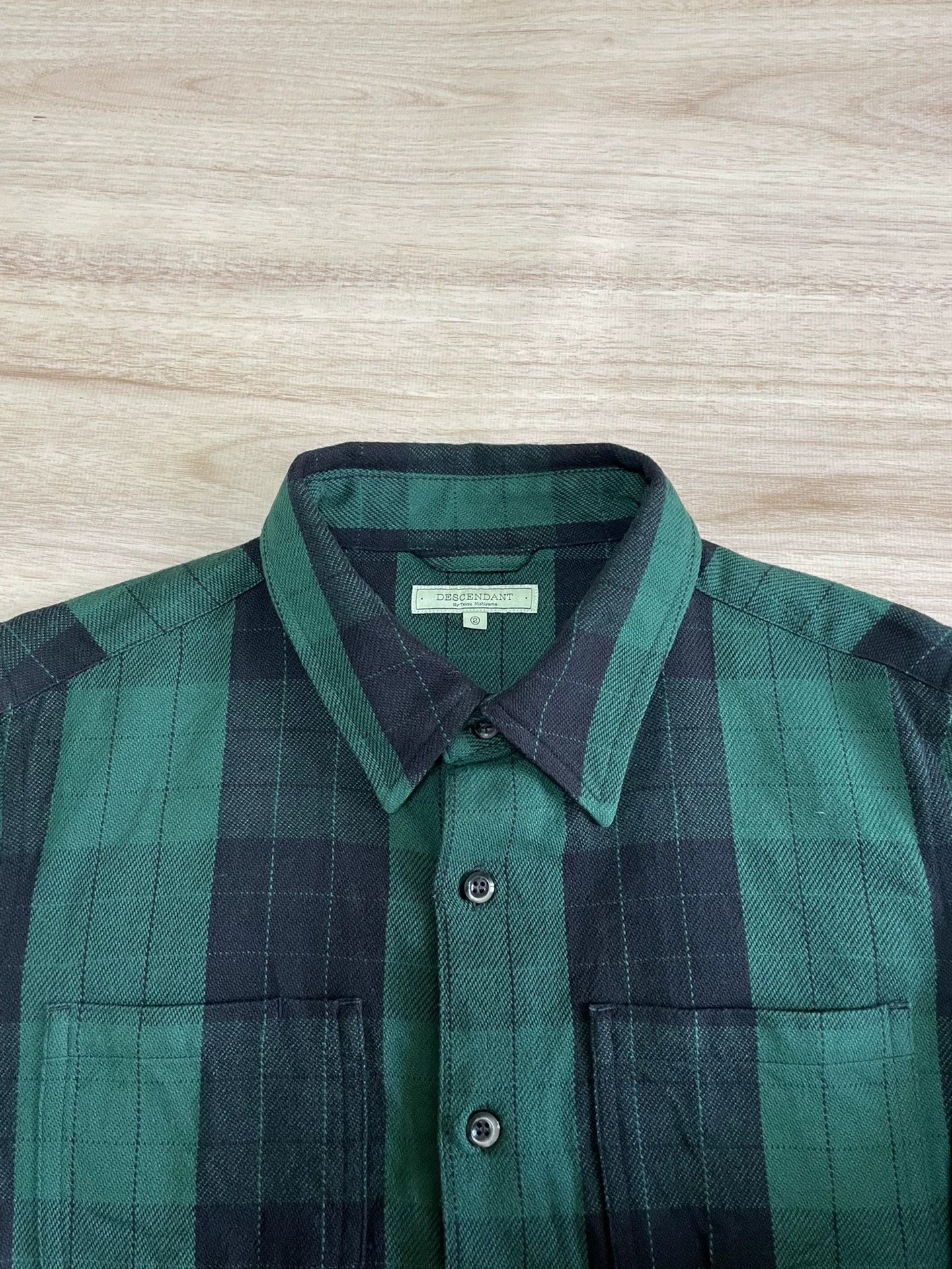 Descendant Descendant Flannel Plaid Long Sleeve Shirt Size US M / EU 48-50 / 2 - 4 Thumbnail