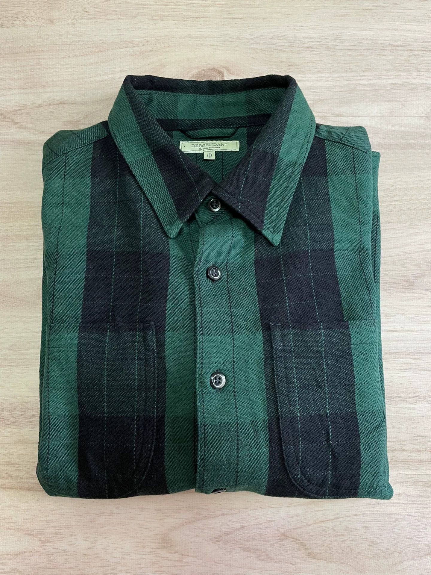Descendant Descendant Flannel Plaid Long Sleeve Shirt Size US M / EU 48-50 / 2 - 3 Thumbnail