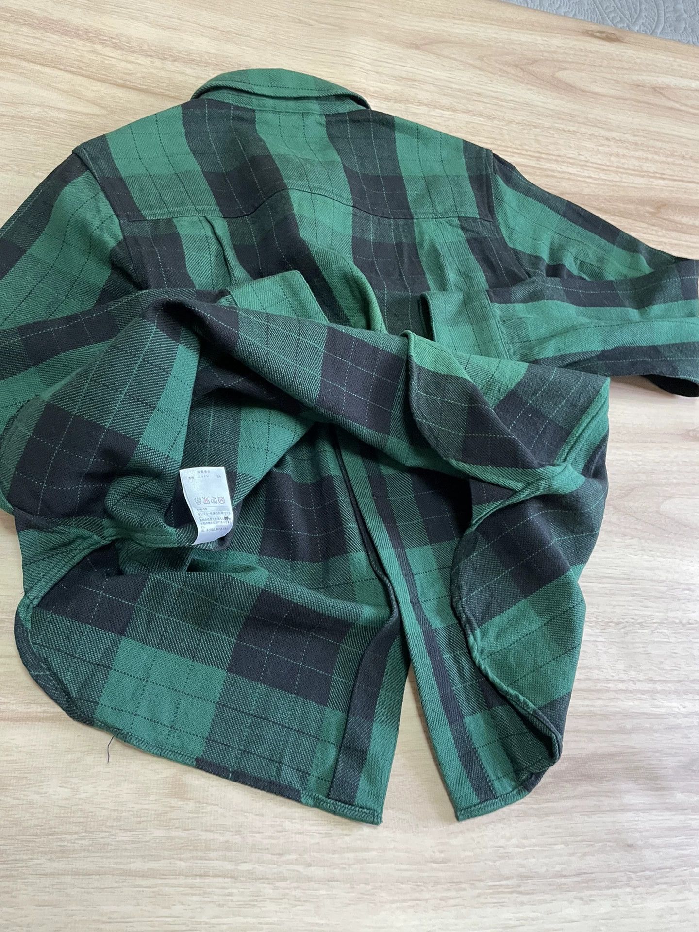 Descendant Descendant Flannel Plaid Long Sleeve Shirt Size US M / EU 48-50 / 2 - 6 Thumbnail