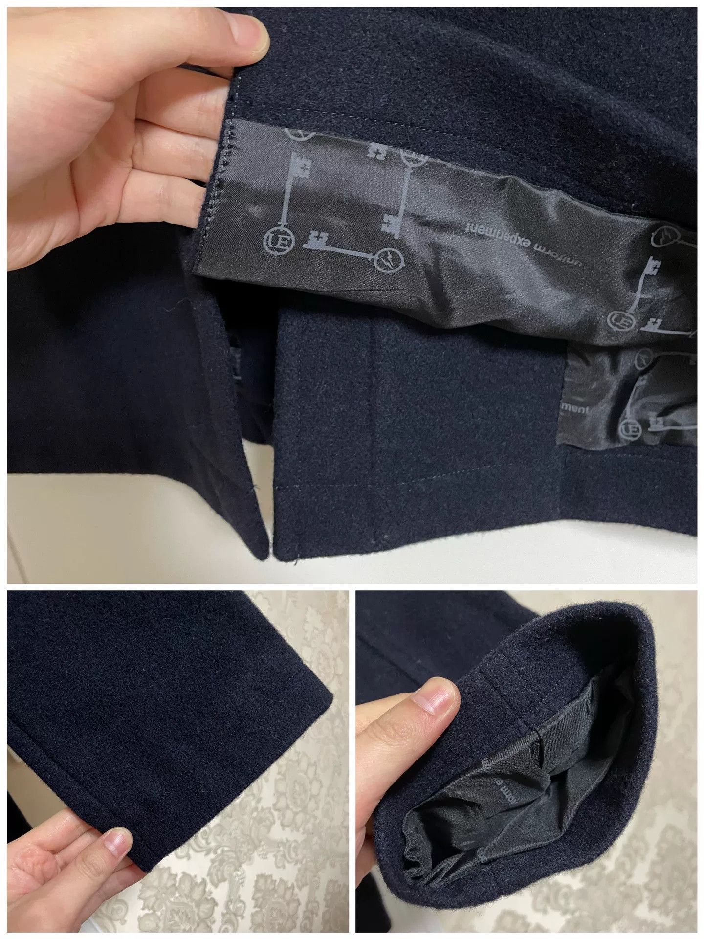 Hiroshi Fujiwara Uniform Experiment Fragment Wool Jacket Size US M / EU 48-50 / 2 - 8 Thumbnail