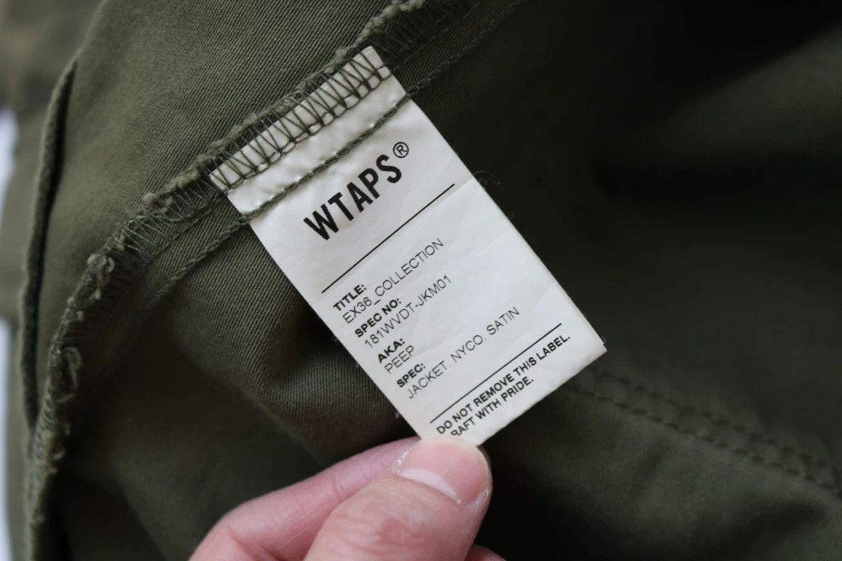 Wtaps WTAPS PEEP JACKET NYCO SATIN 18SS Size US M / EU 48-50 / 2 - 8 Thumbnail