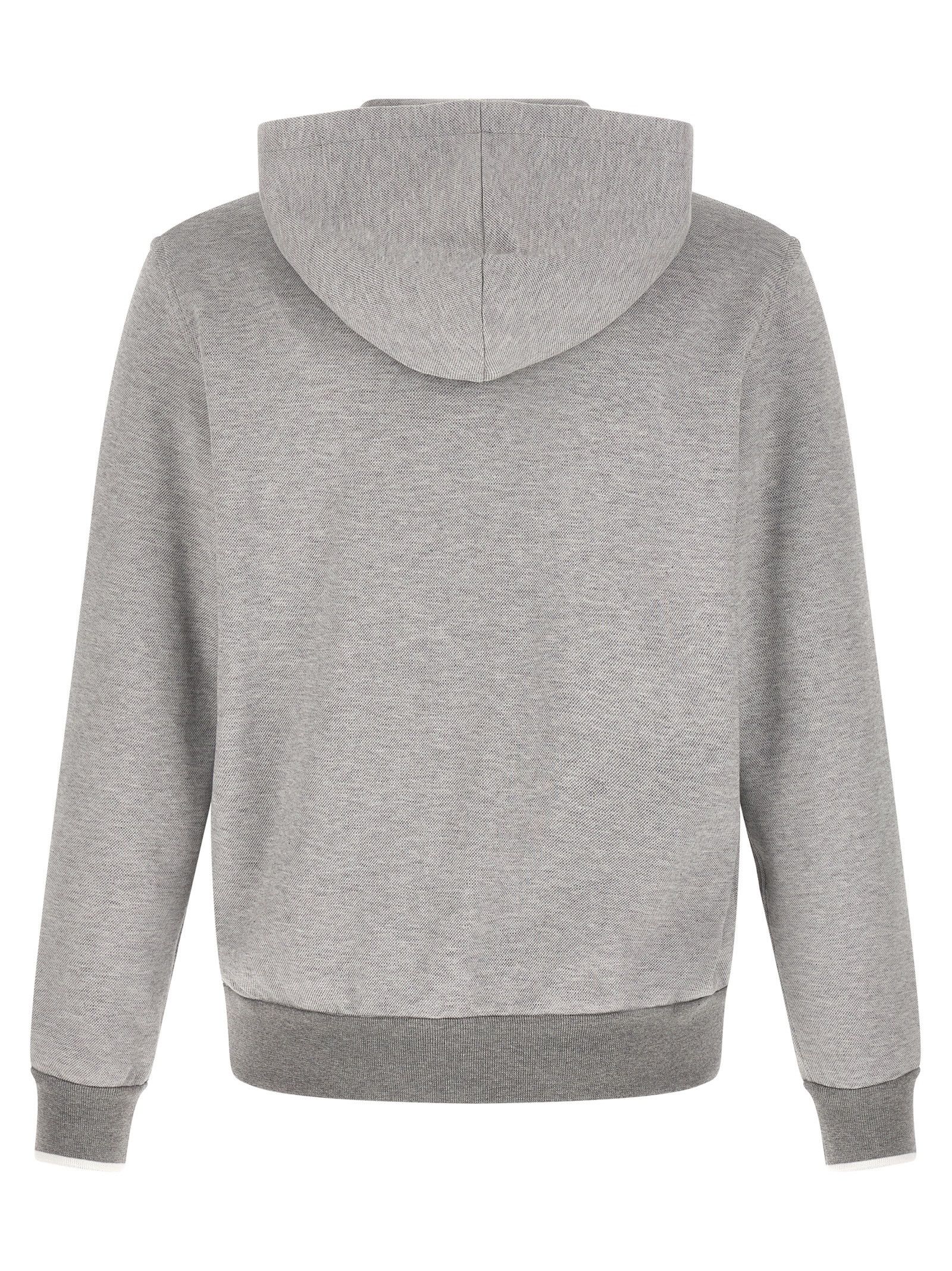 Brioni Piquet cotton hoodie Size US XXL / EU 58 / 5 - 2 Thumbnail
