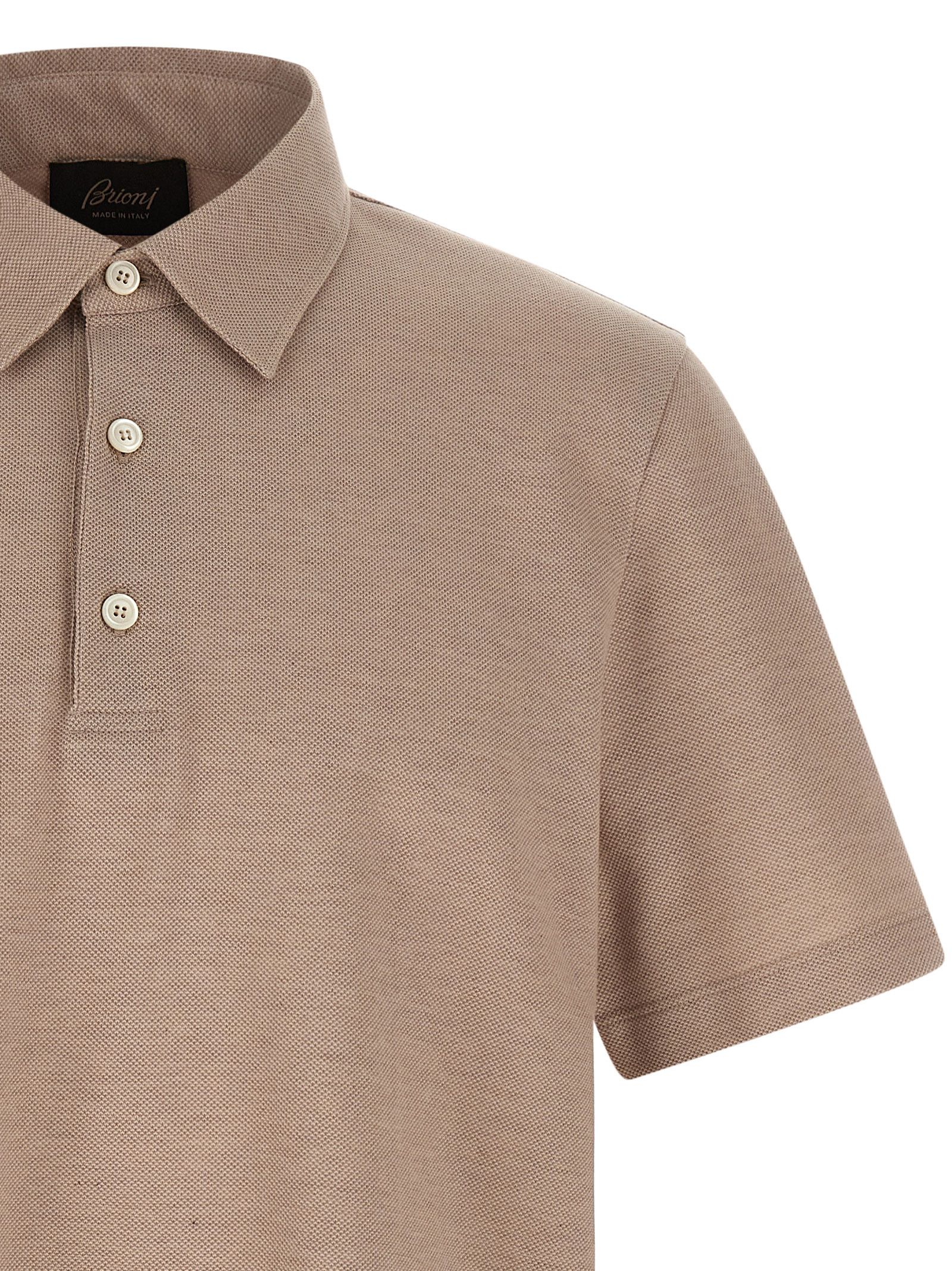 Brioni Cotton polo shirt Size US L / EU 52-54 / 3 - 3 Thumbnail