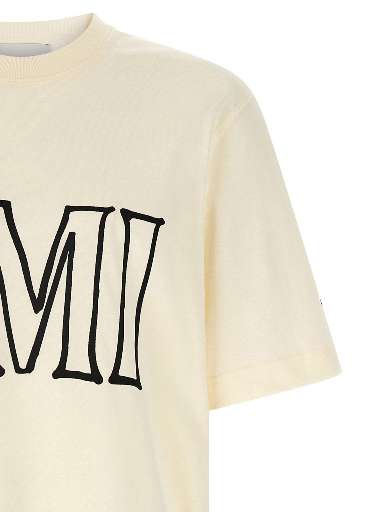 AMI Logo print T-shirt Size US L / EU 52-54 / 3 - 3 Thumbnail
