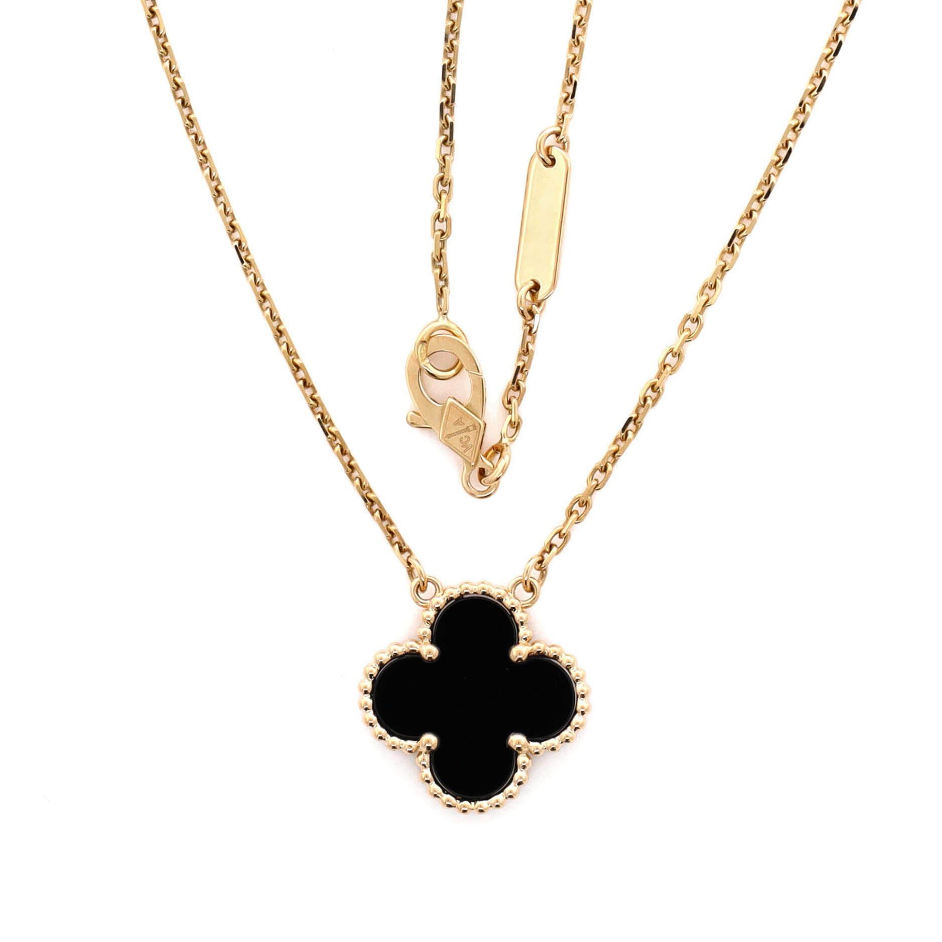 Van Cleef & Arpels Vintage Alhambra Pendant Necklace Size ONE SIZE - 3 Thumbnail