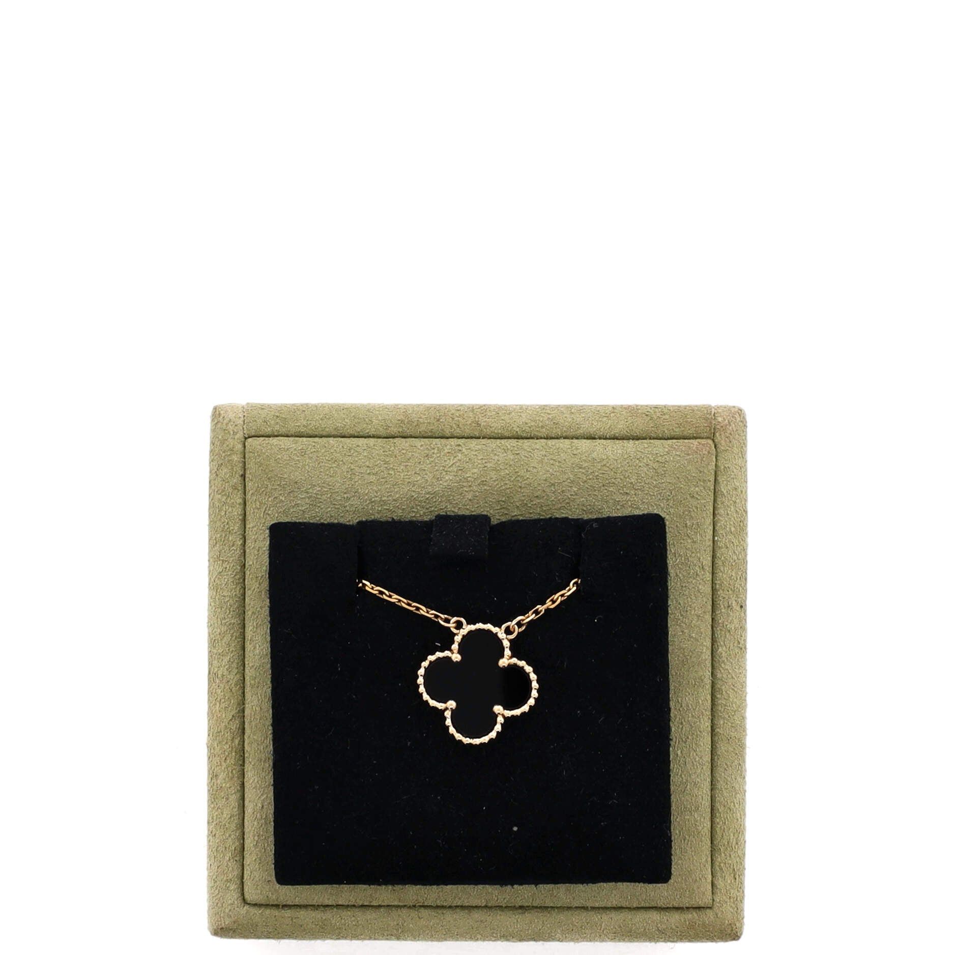 Van Cleef & Arpels Vintage Alhambra Pendant Necklace Size ONE SIZE - 2 Thumbnail