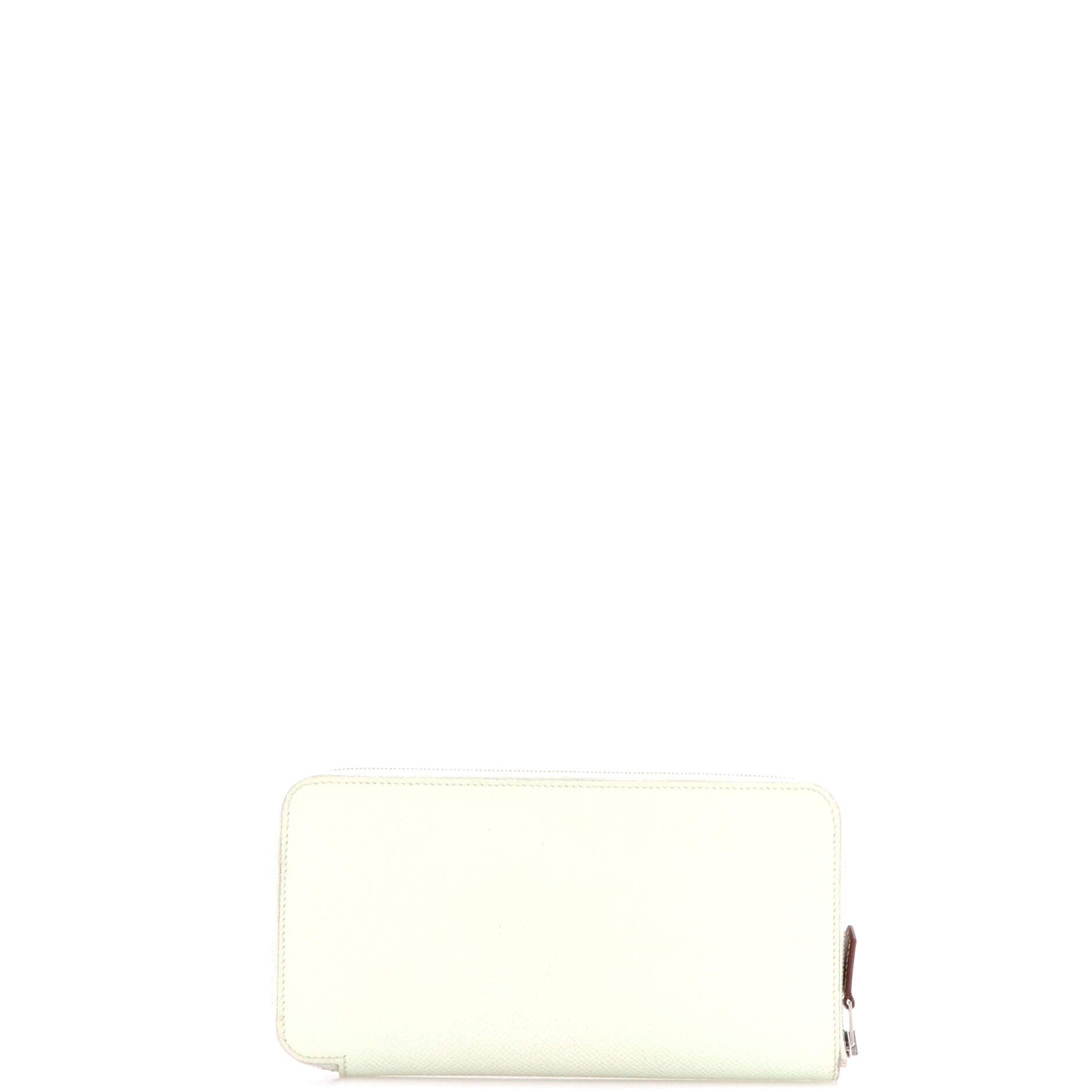 Hermes Azap Zip Around Wallet Size ONE SIZE - 3 Thumbnail