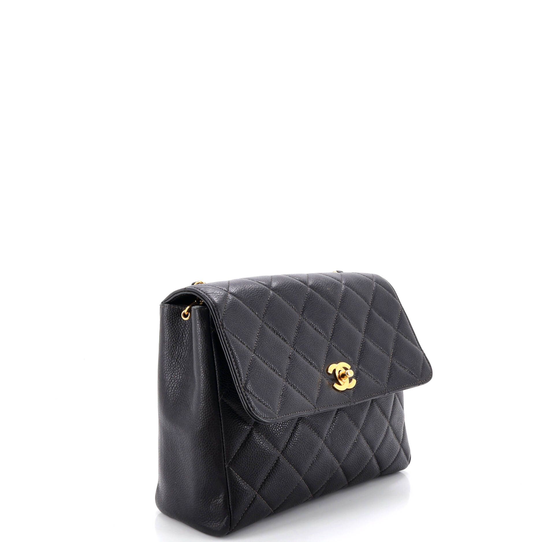 Chanel Vintage Square CC Flap Bag Size ONE SIZE - 3 Thumbnail