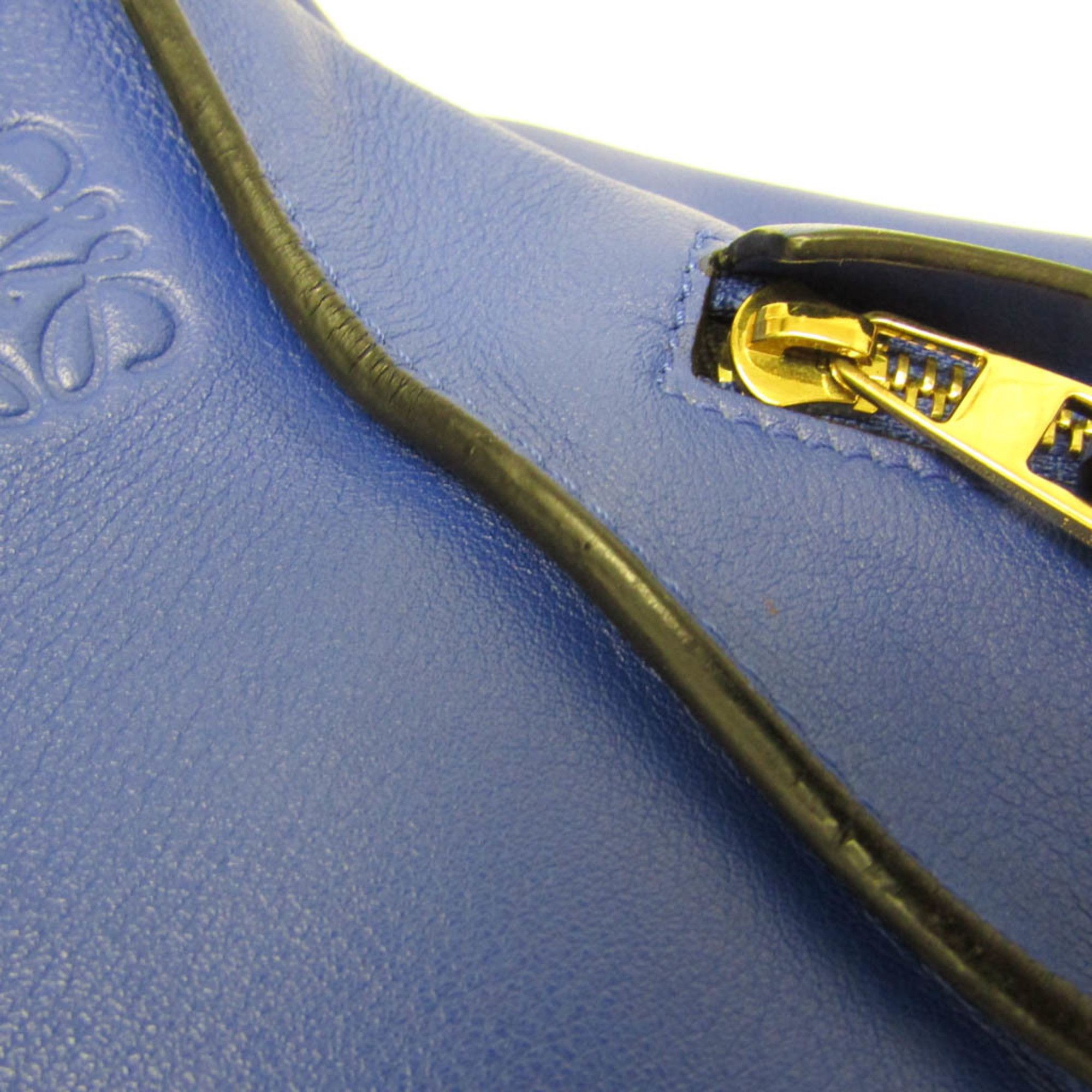 Loewe Loewe Hammock Medium Women's Leather Handbag,Shoulder Bag Blue Size ONE SIZE - 15 Thumbnail
