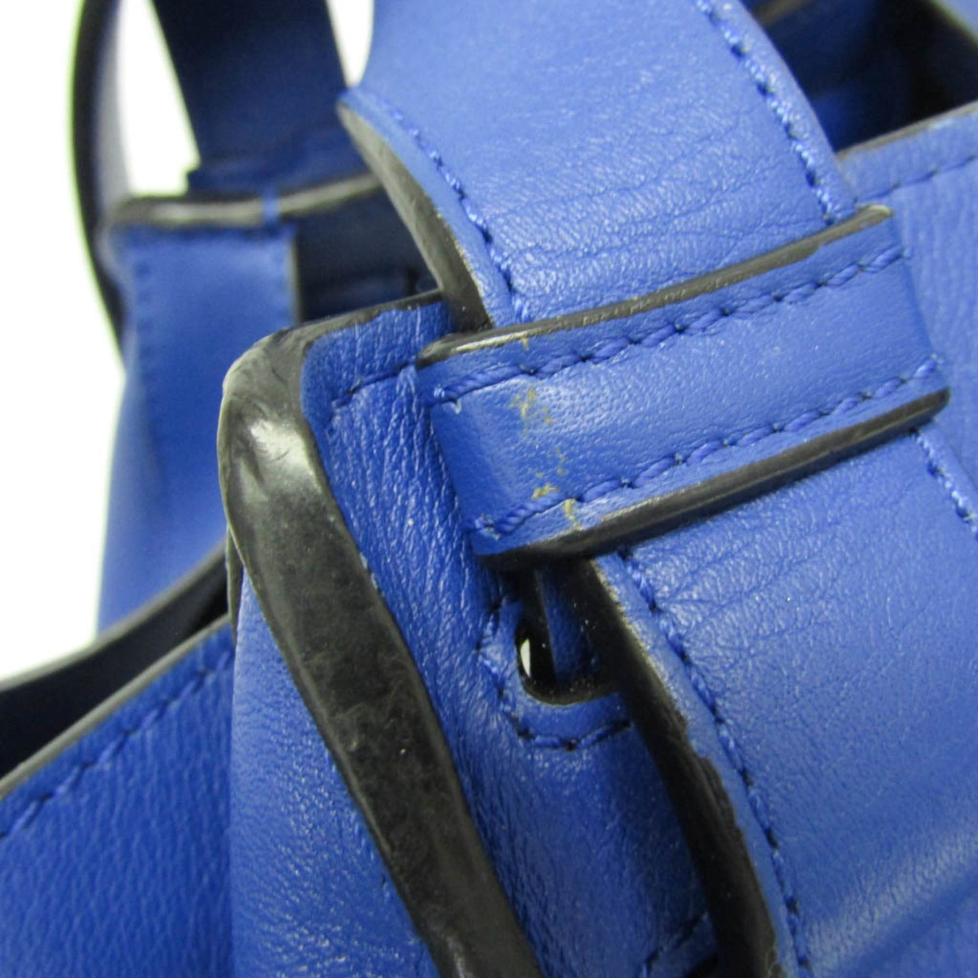 Loewe Loewe Hammock Medium Women's Leather Handbag,Shoulder Bag Blue Size ONE SIZE - 11 Thumbnail